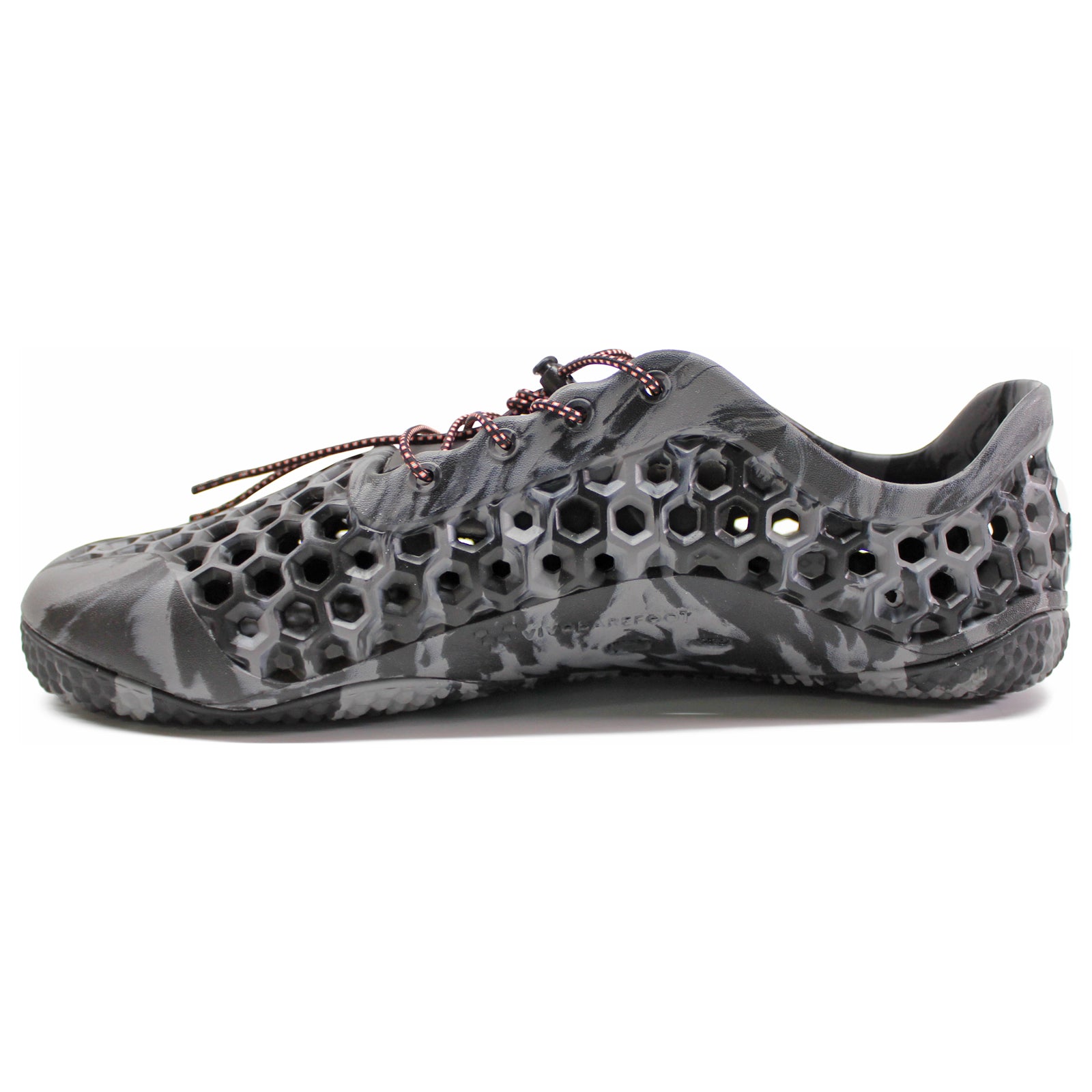 Vivobarefoot Ultra III 307171-05 Synthetic Mens Trainers - Obsidian Grey - 42#color_obsidian grey