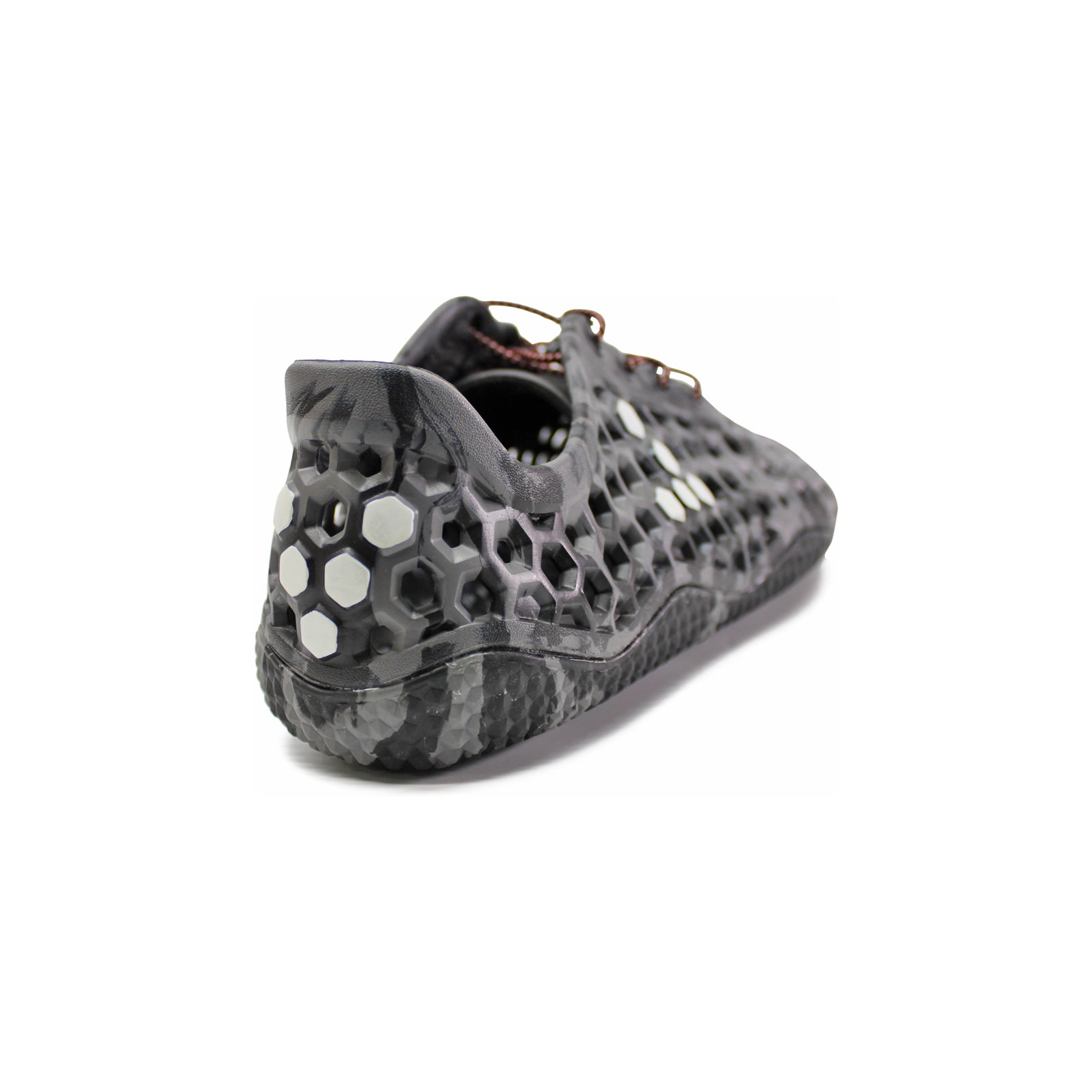 Vivobarefoot Ultra III 307171-05 Synthetic Mens Trainers - Obsidian Grey - 42#color_obsidian grey