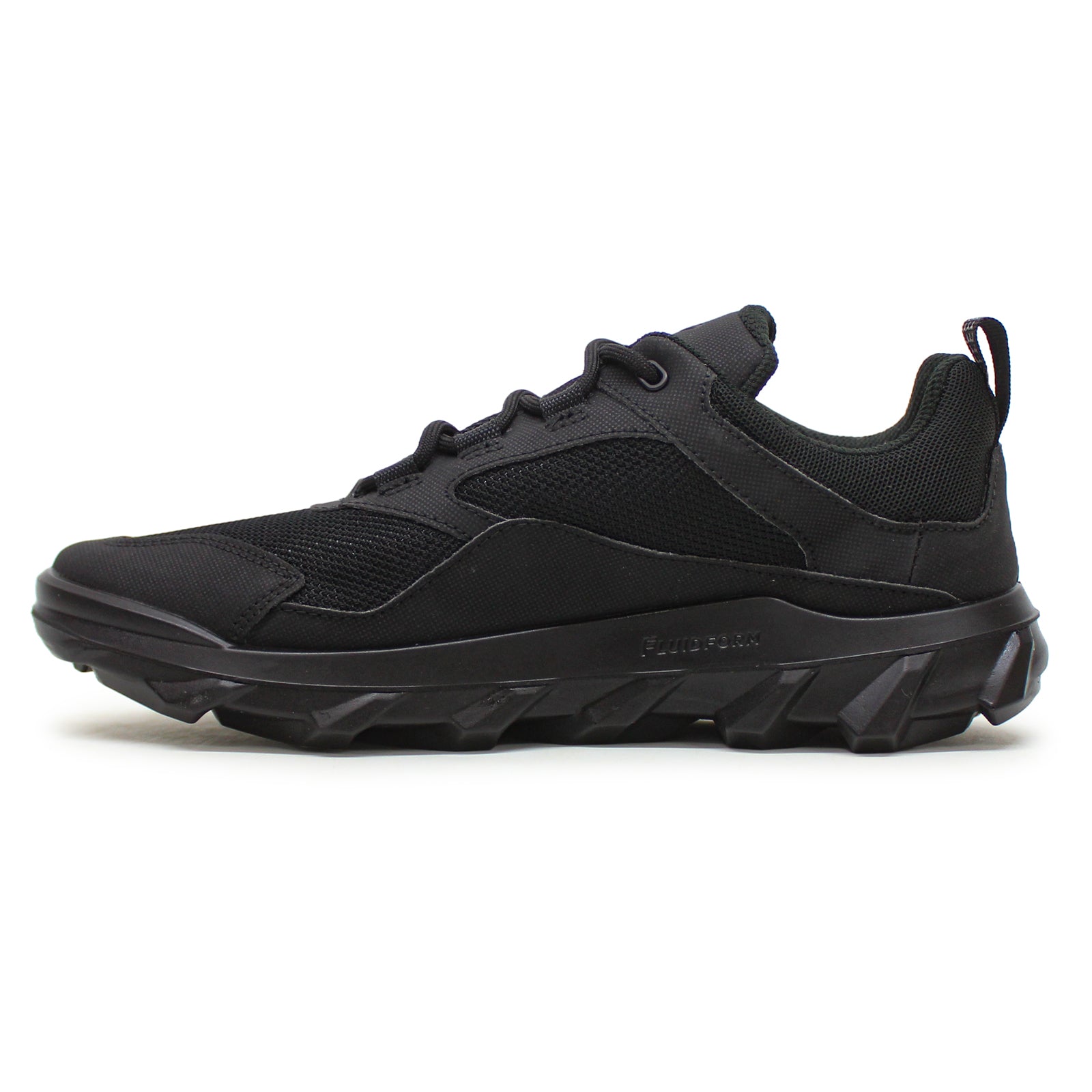 Ecco MX 820193 Synthetic Textile Womens Trainers#color_black