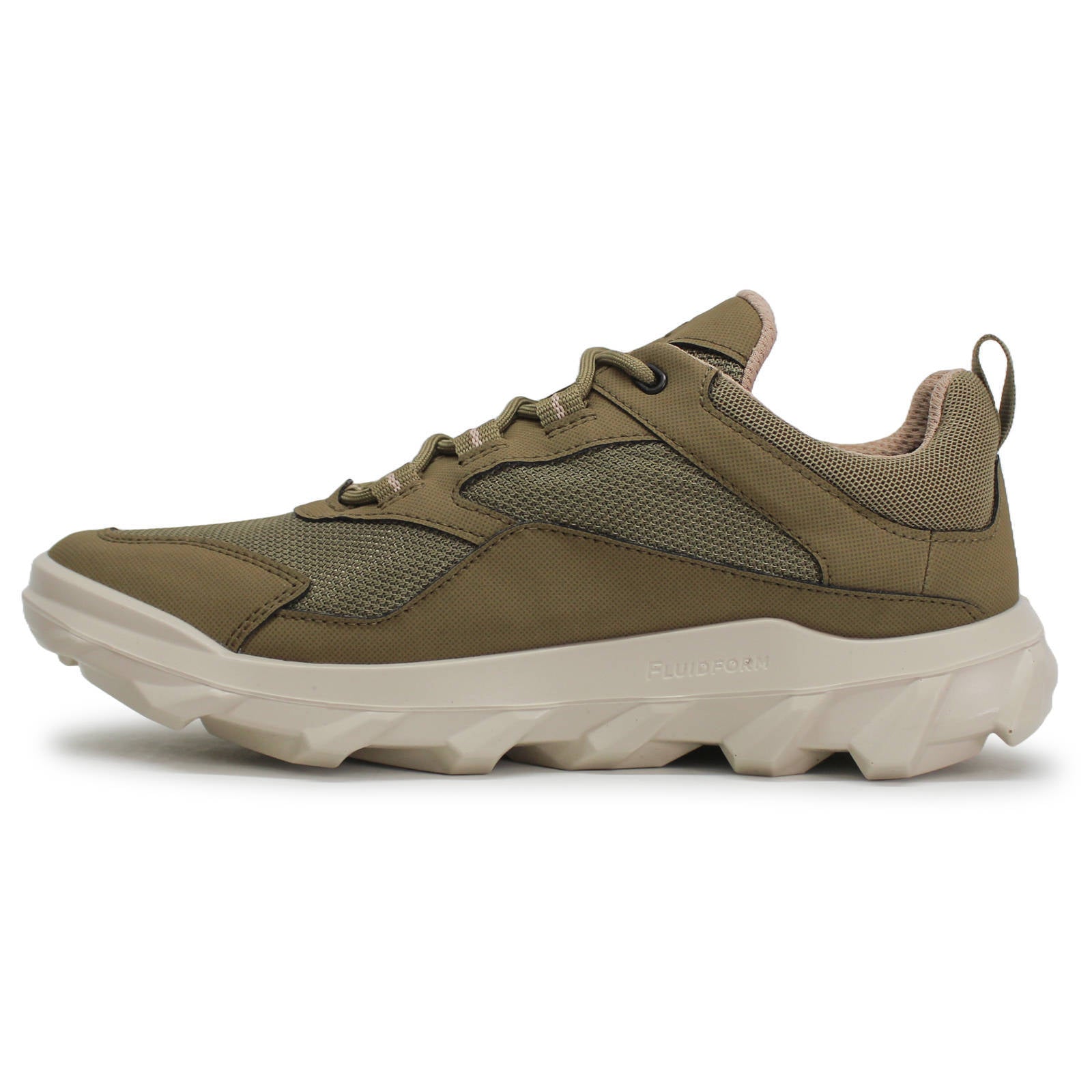 Ecco MX 820193 Synthetic Textile Womens Trainers#color_Nutmeg Brown