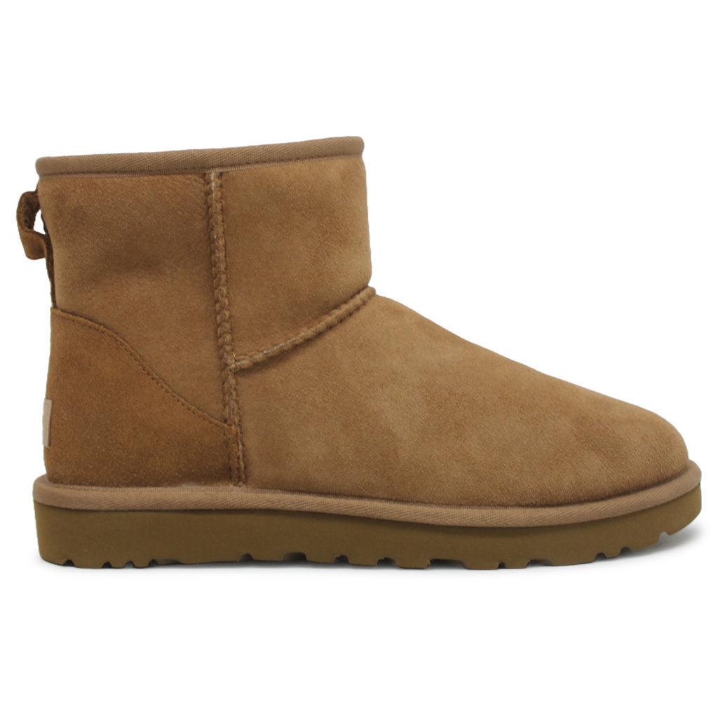 UGG Classic Mini II Suede Sheepskin Women's Winter Boots#color_chestnut