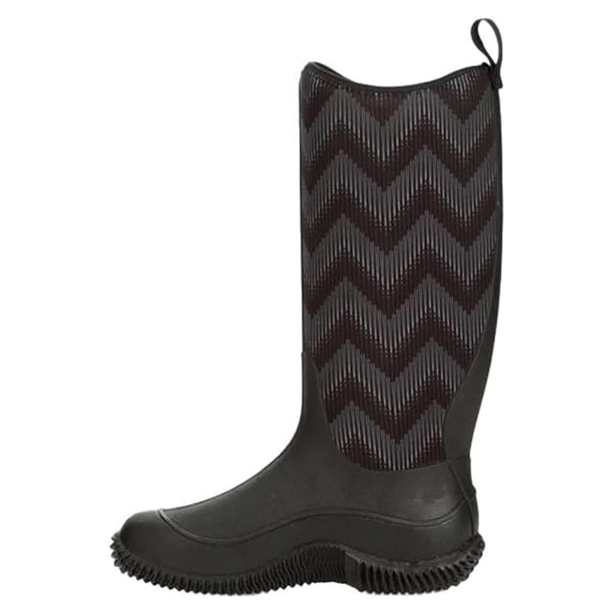 Muck Boot Hale Waterproof Women's Tall Wellington Boots#color_grey black