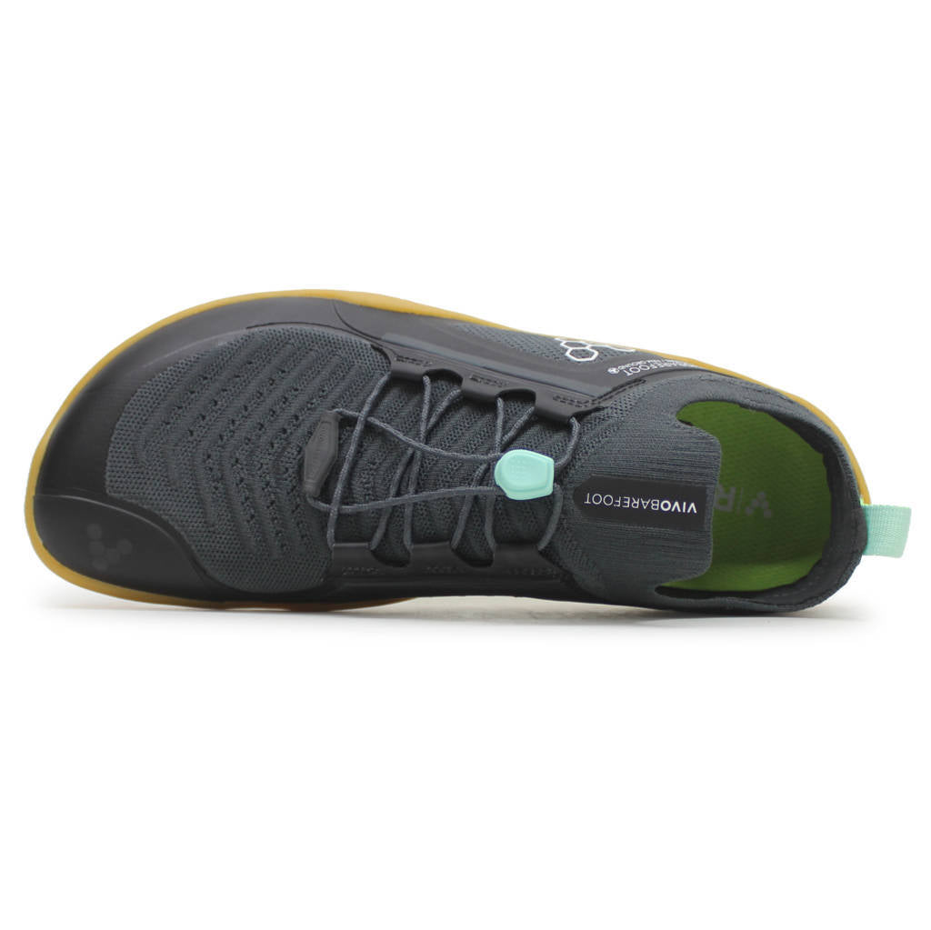 Vivobarefoot Primus Trail Knit FG Textile Synthetic Mens Trainers#color_graphite gum