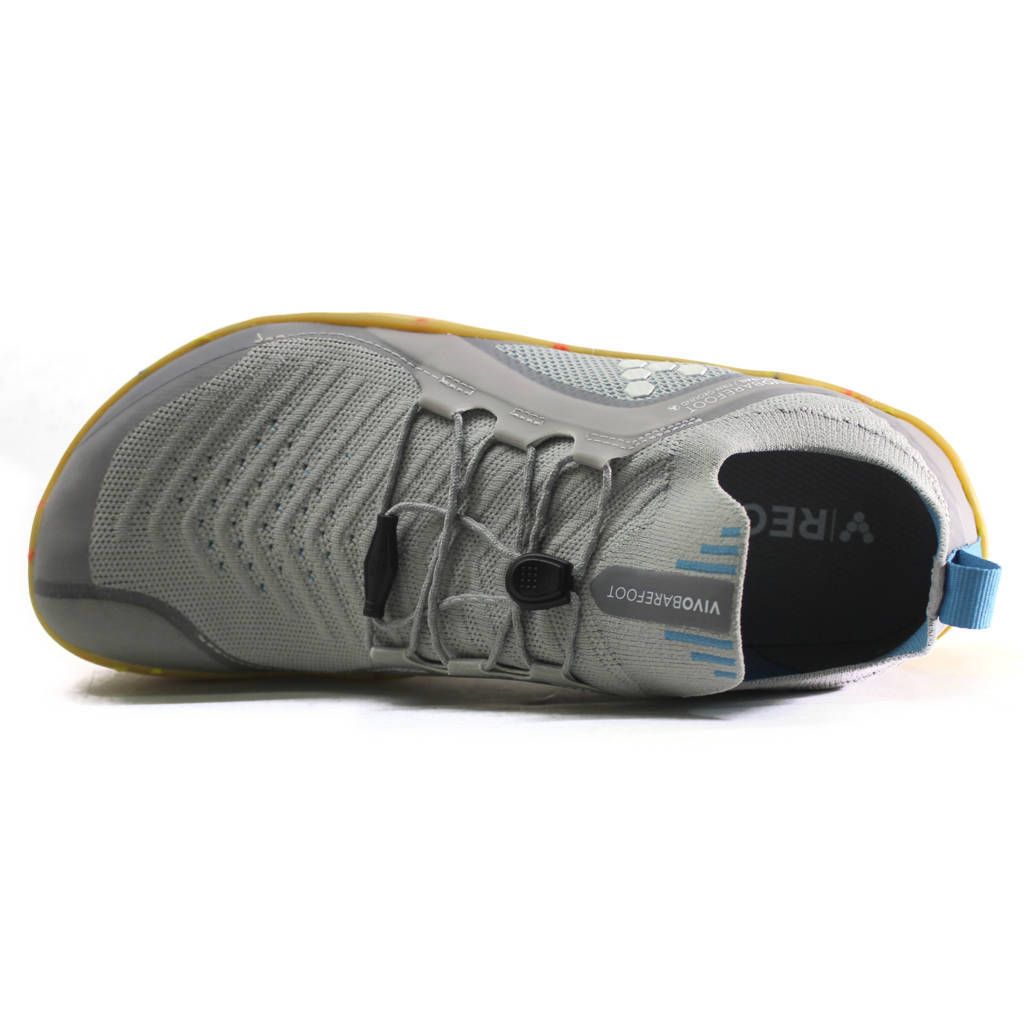 Vivobarefoot Primus Trail Knit FG Textile Synthetic Mens Trainers#color_zinc