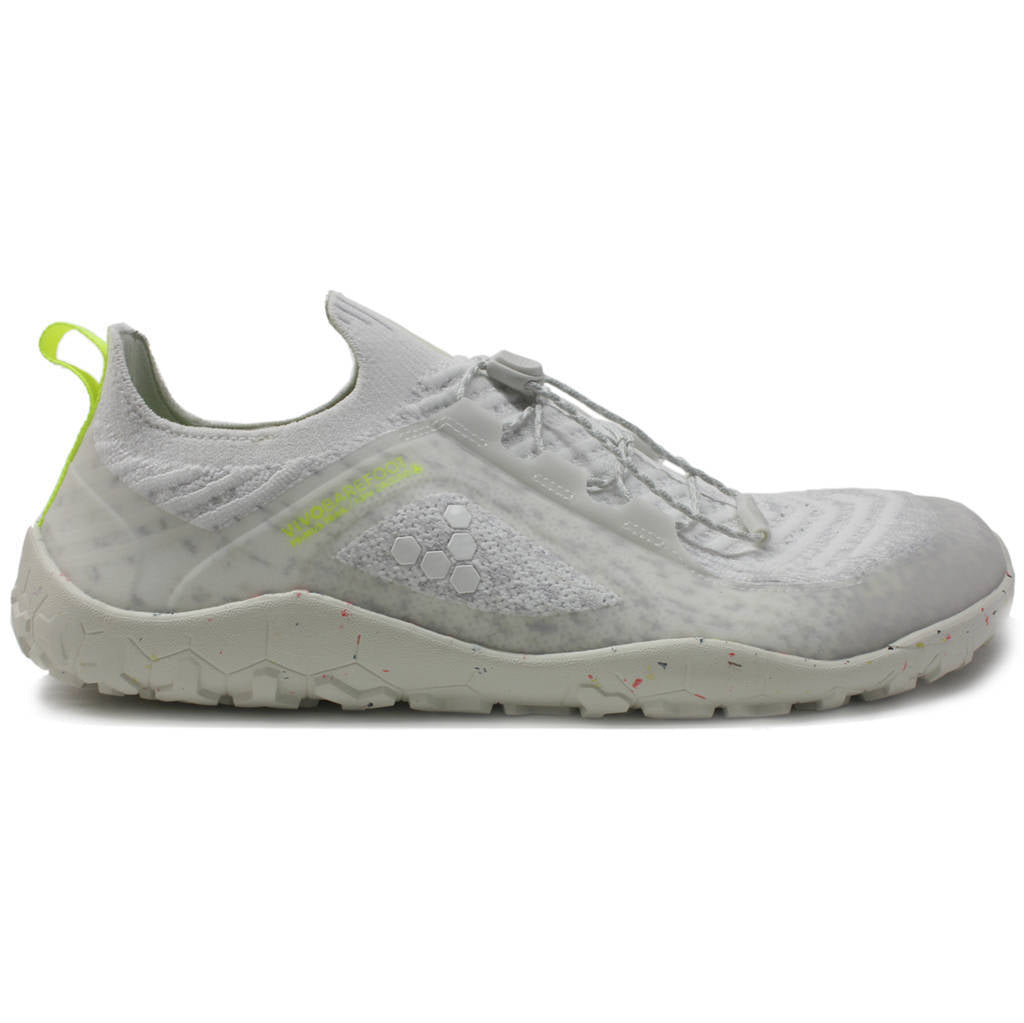 Vivobarefoot Primus Trail Knit FG Textile Synthetic Mens Trainers#color_limestone