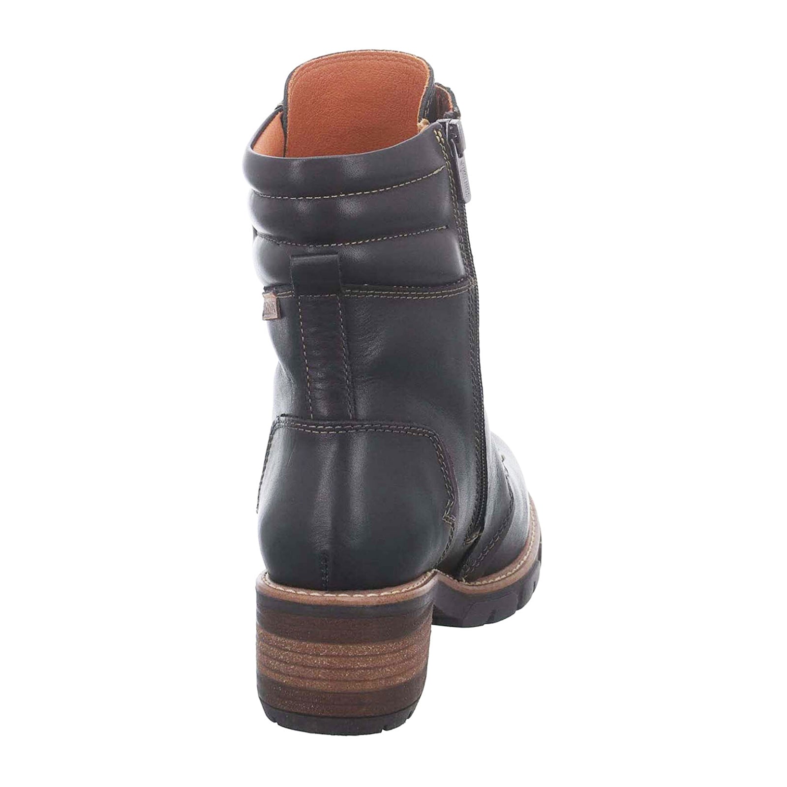 Pikolinos San Sebastia W1T-8812 Leather Womens Boots - Black - 40#color_black