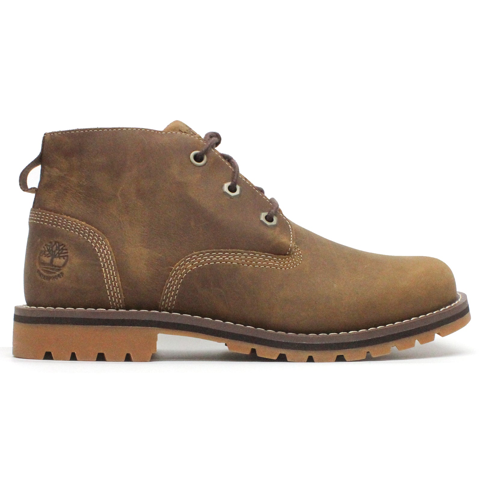 Timberland Larchmont II WP Chukka Leather Mens Boots#color_saddle