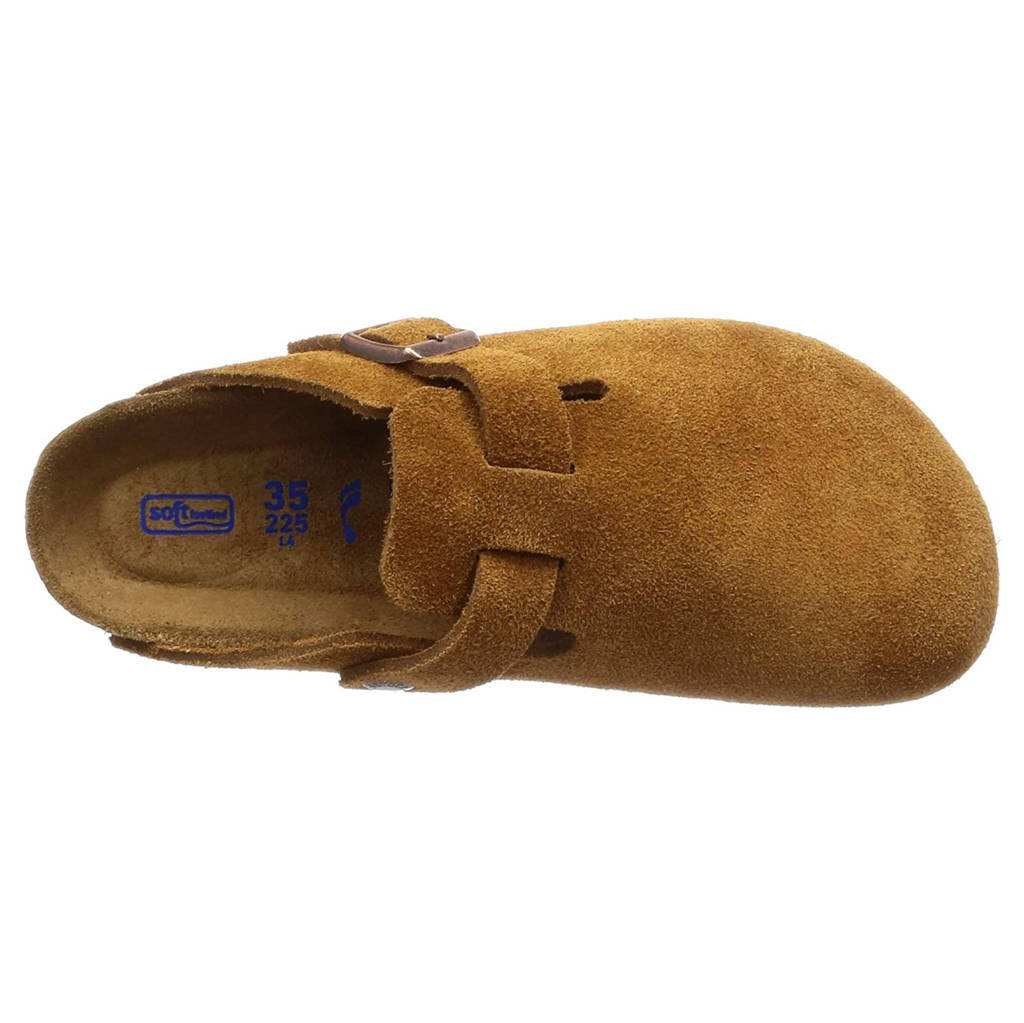 Birkenstock Boston BS Suede Unisex Sandals#color_mink