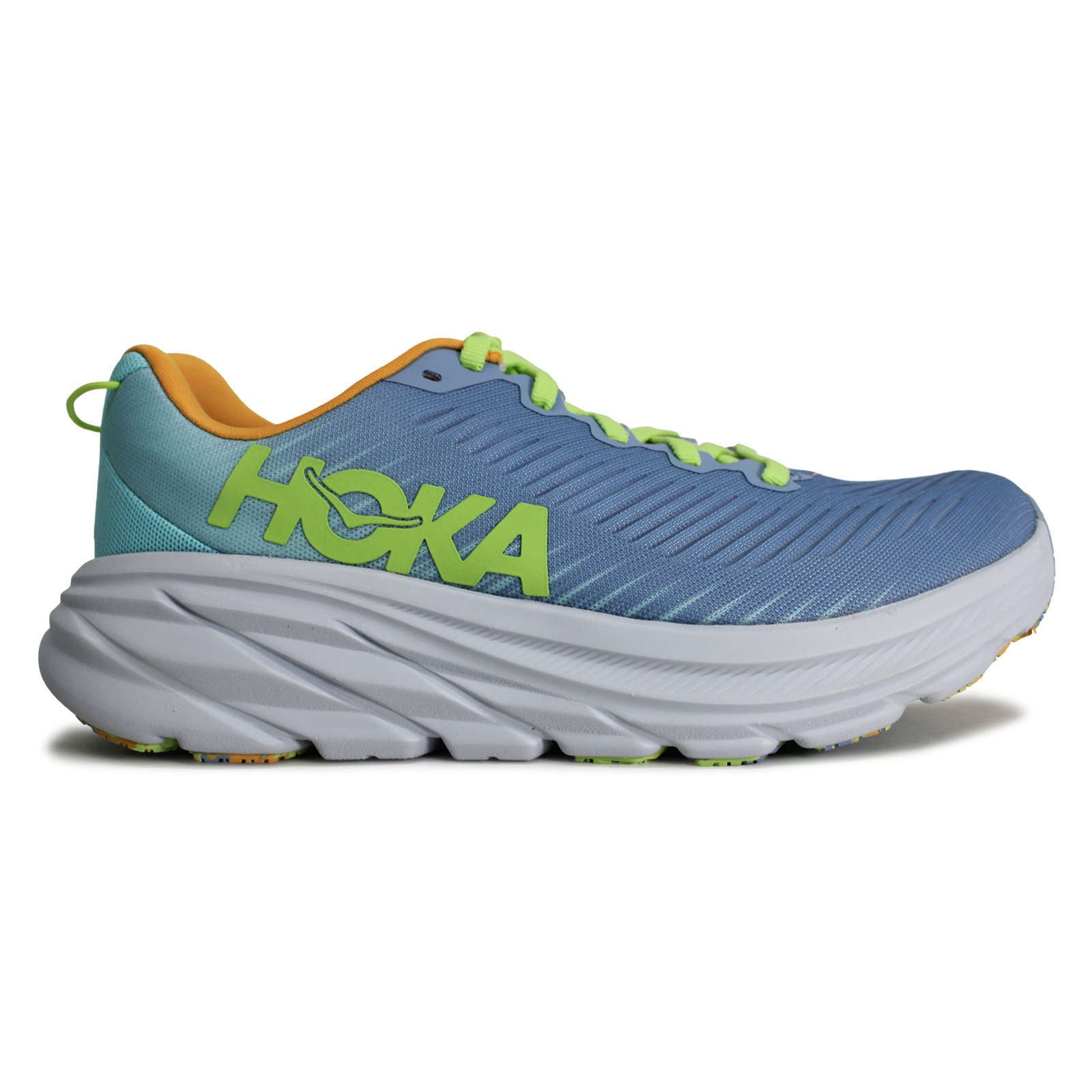 Hoka Womens Trainers Rincon 3 Lace-Up Low-Top Running Sneakers Mesh - UK 6