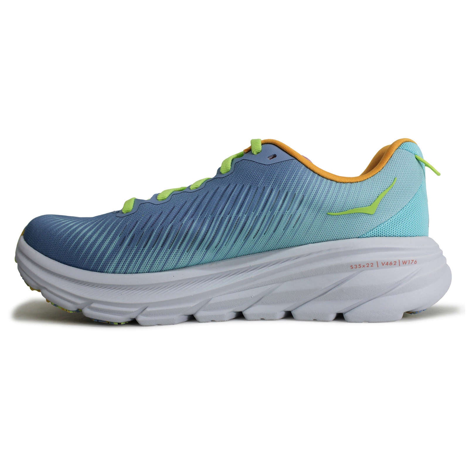 Hoka Womens Trainers Rincon 3 Lace-Up Low-Top Running Sneakers Mesh - UK 6