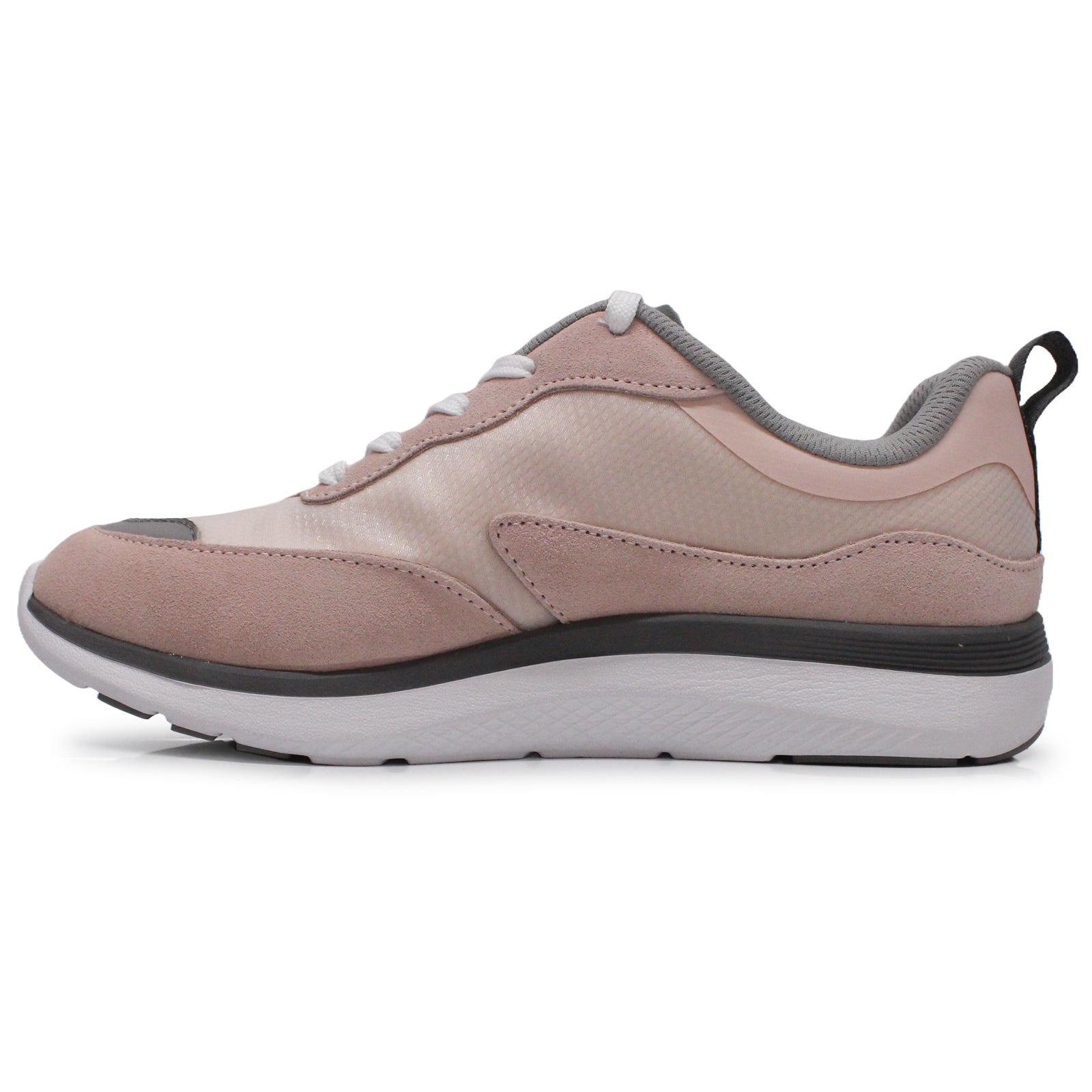 Vionic Ayse Leather Textile Womens Trainers#color_pale blush