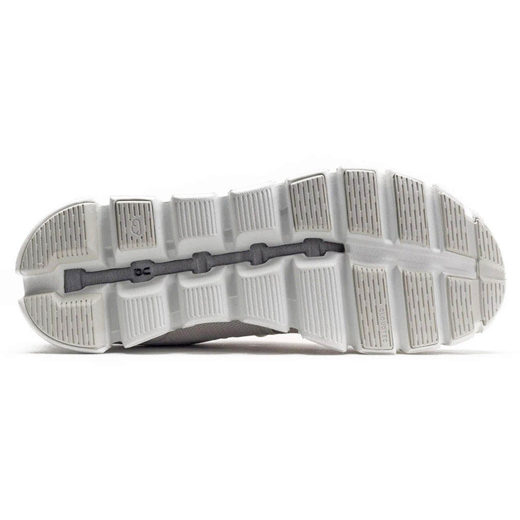 On Cloud 5 Textile Synthetic Womens Trainers#color_pearl white