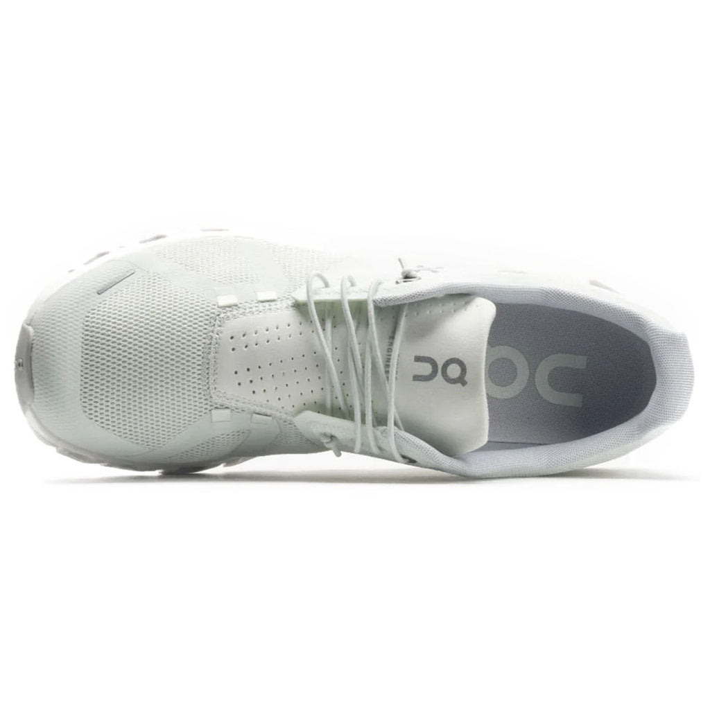 On Cloud 5 Textile Synthetic Womens Trainers#color_ice white