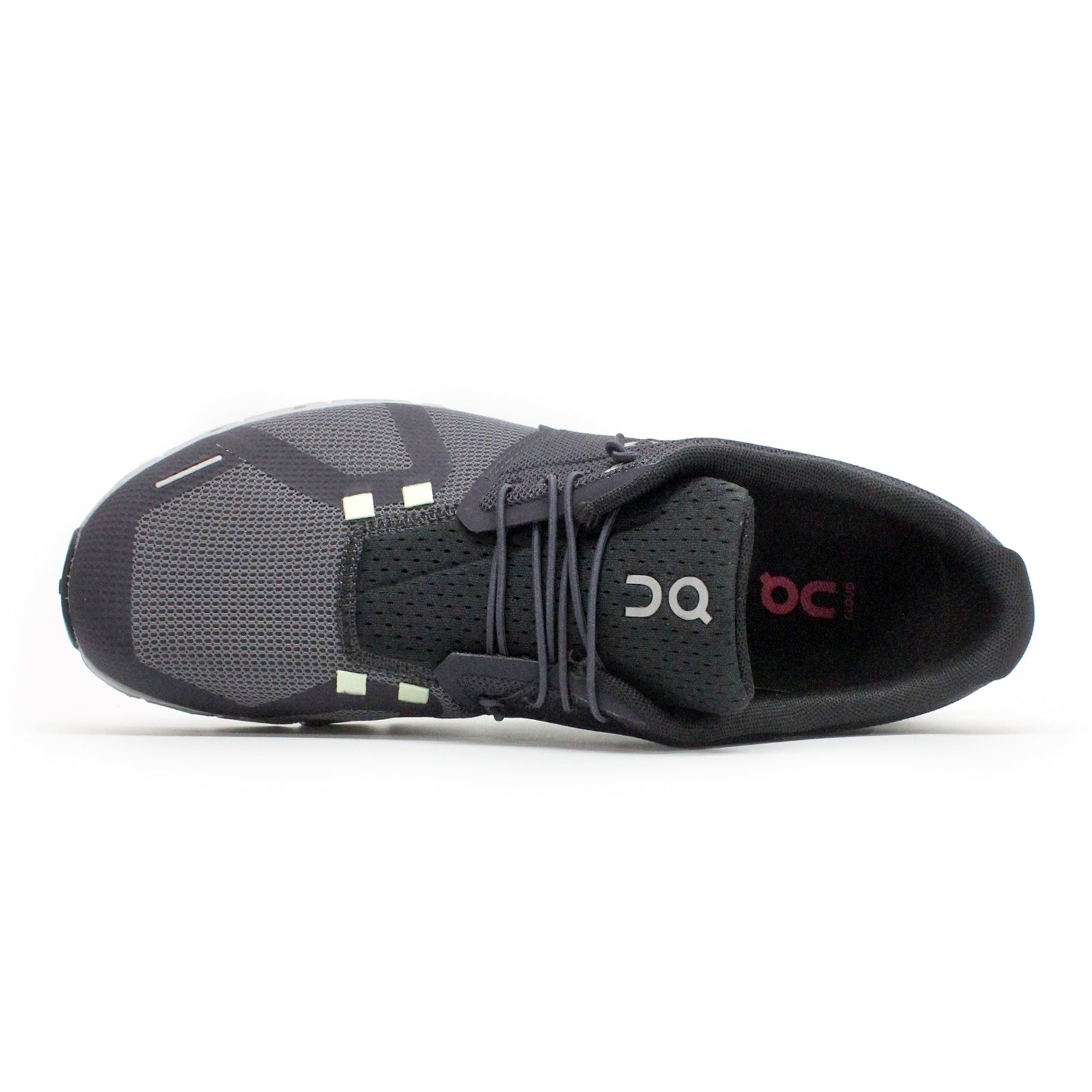 On Cloud 5 Push Textile Synthetic Mens Trainers#color_rock black