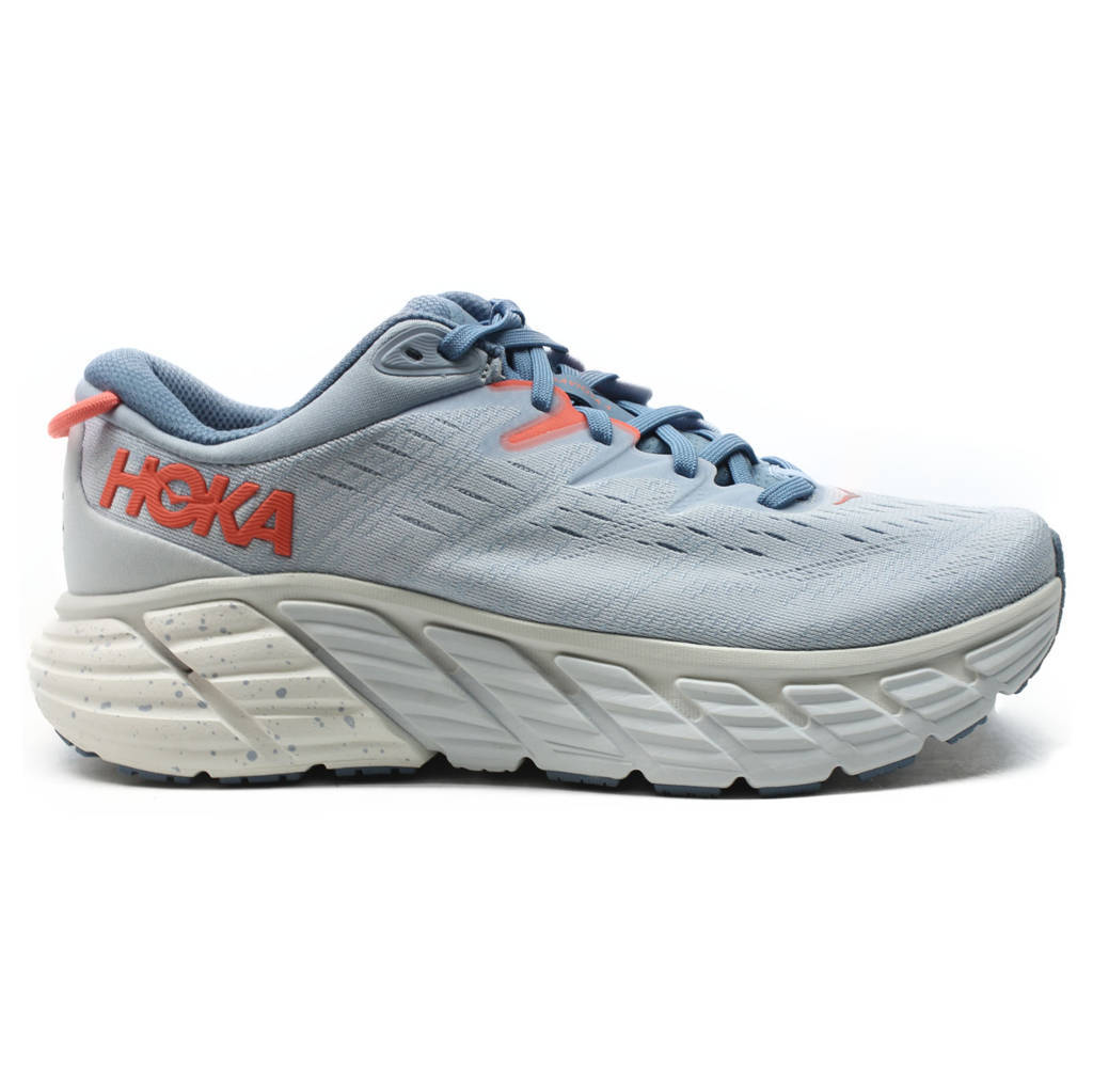 Hoka Womens Trainers Gaviota 4 Lace Up Low Top Textile Synthetic - UK 7.5