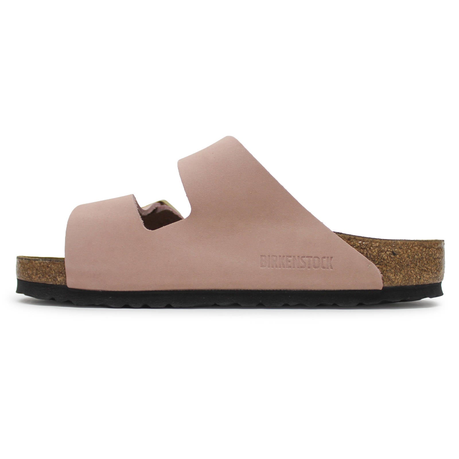 Birkenstock Arizona BS Nubuck Leather Unisex Sandals#color_Soft Pink