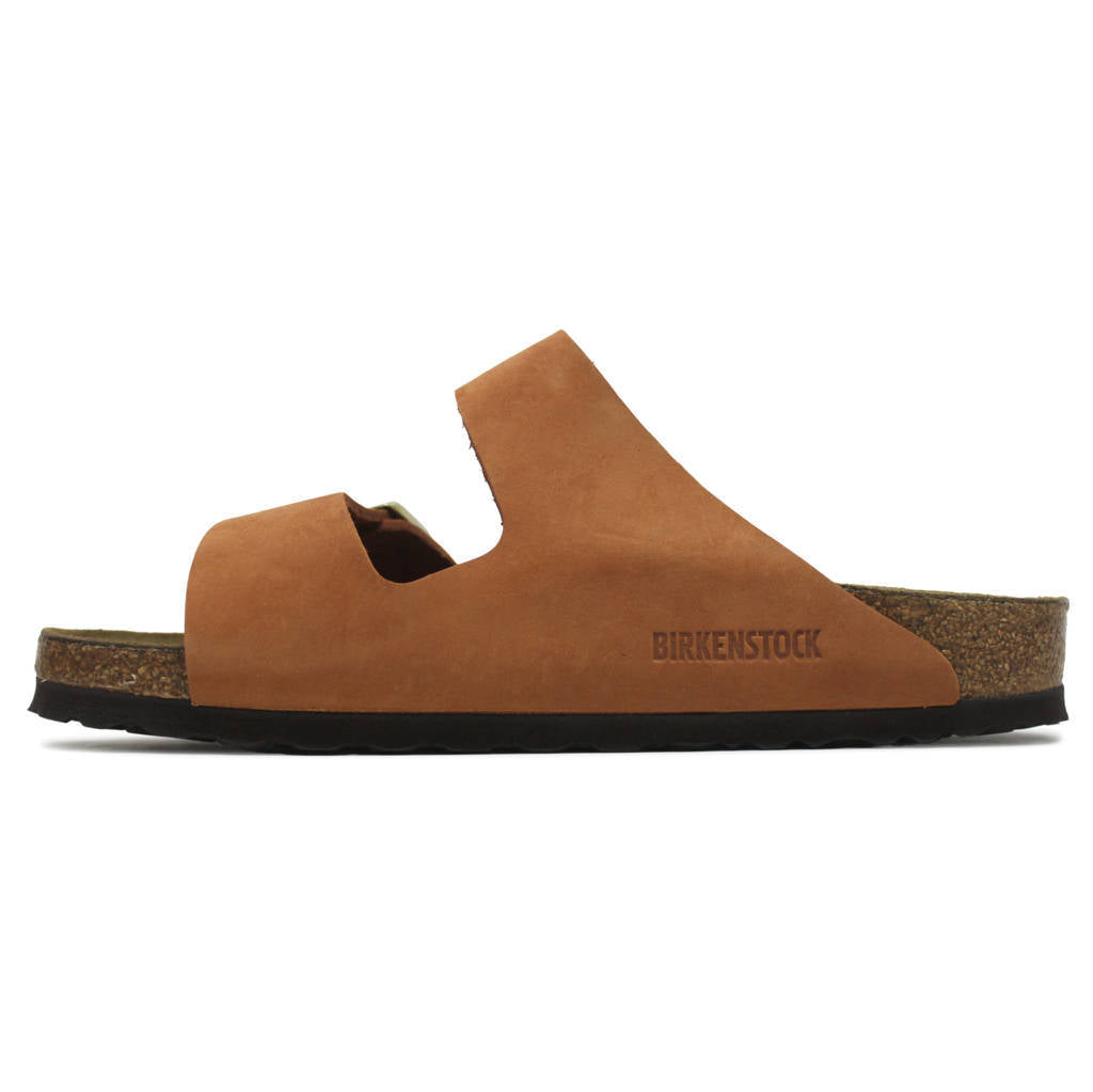 Birkenstock Arizona BS Nubuck Leather Unisex Sandals#color_pecan