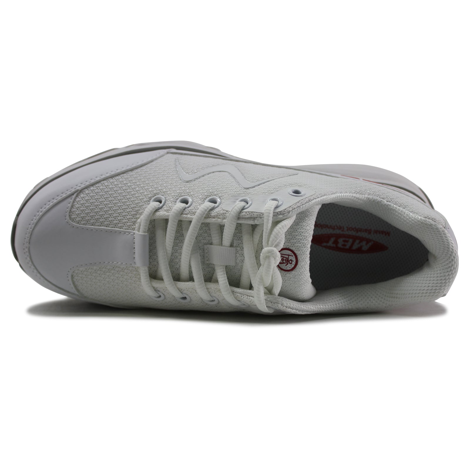 MBT Sport 1 702839-16Y Textile Synthetic Womens Trainers - White - 40#color_white