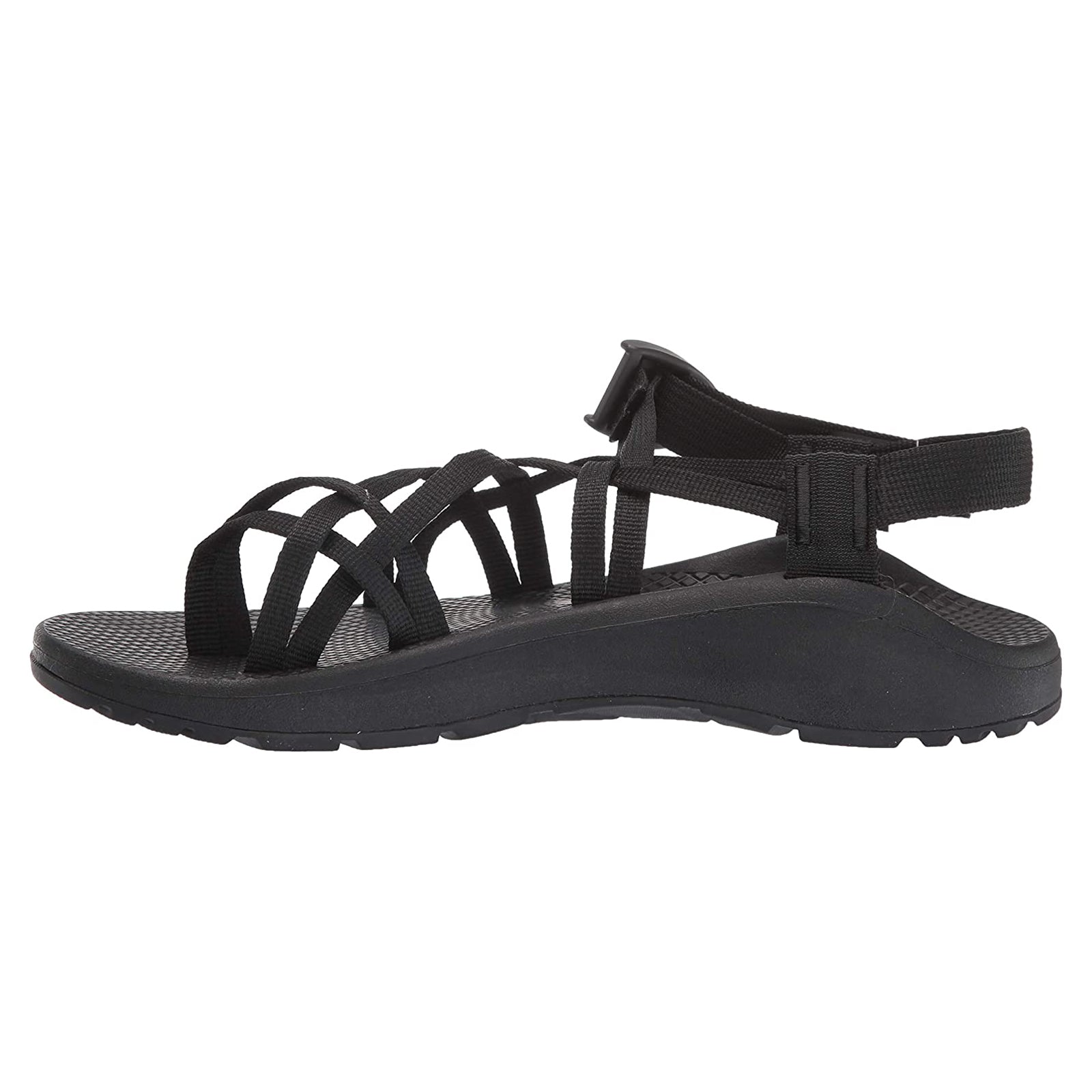 Chaco ZCloud X2 J107320 Textile Womens Sandals - Solid Black - 38#color_solid black