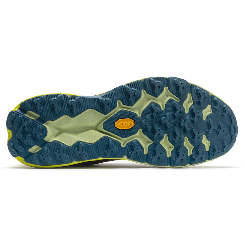 Hoka One One Speedgoat 5 Textile Synthetic Mens Trainers#color_blue coral evening primrose