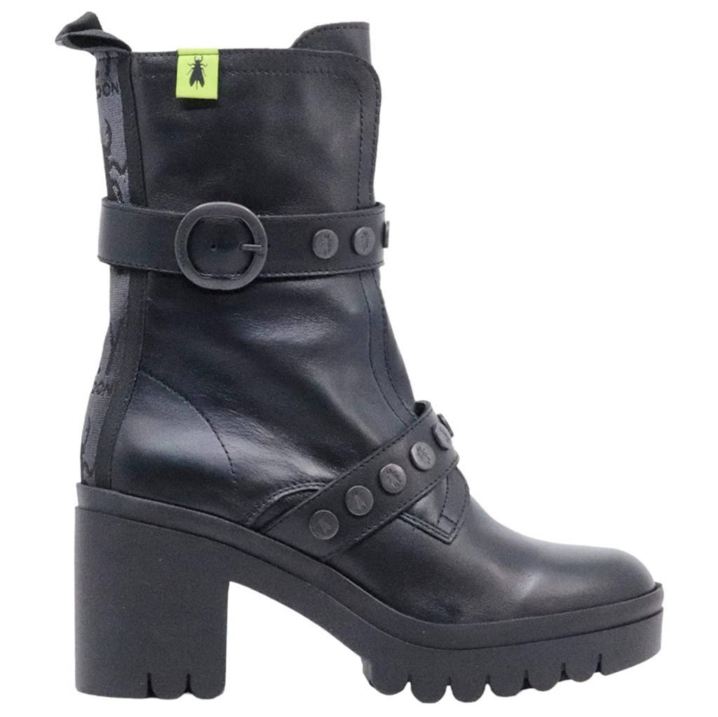 Fly London Womens Boots TAMA888FLY Casual Zip-Up Buckle Heeled Leather - UK 6