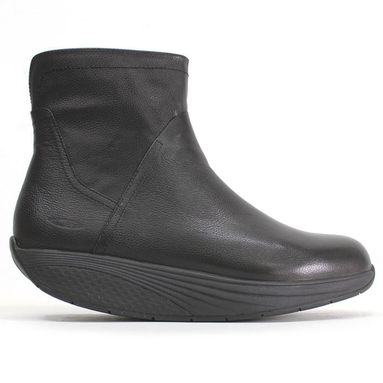 MBT Manchester Nappa Leather Women's Boots#color_black