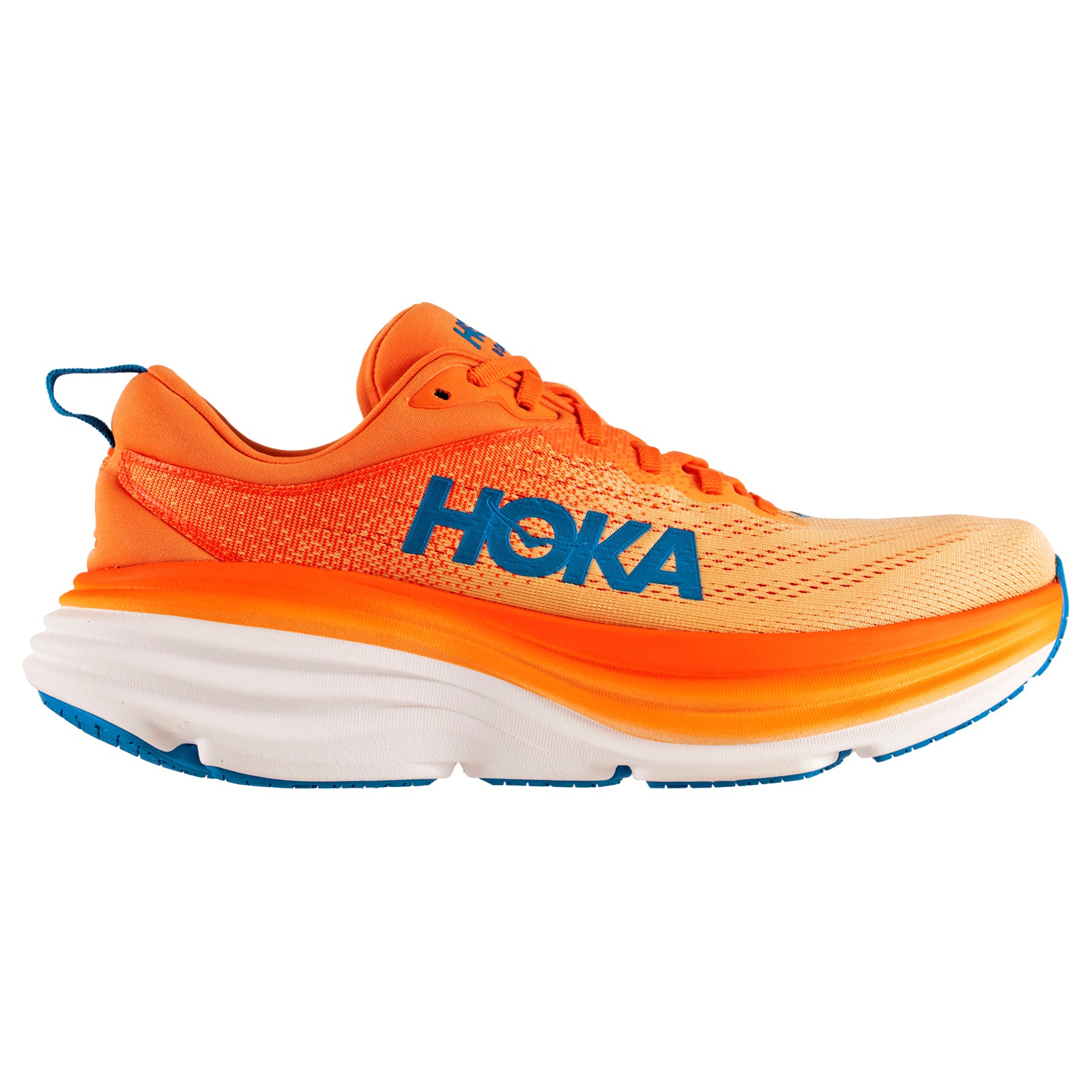 Hoka Bondi 8 Textile Mens Trainers#color_impala mock orange