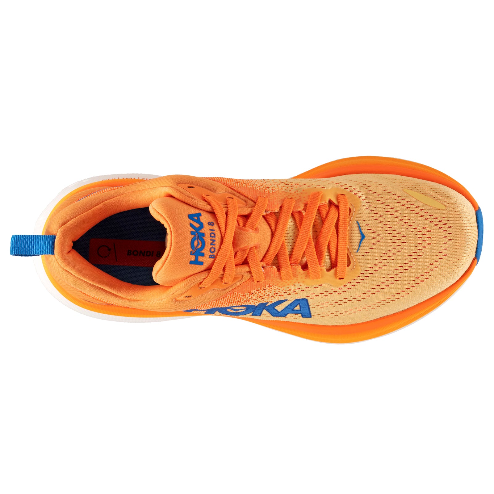 Hoka Bondi 8 Textile Mens Trainers#color_impala mock orange