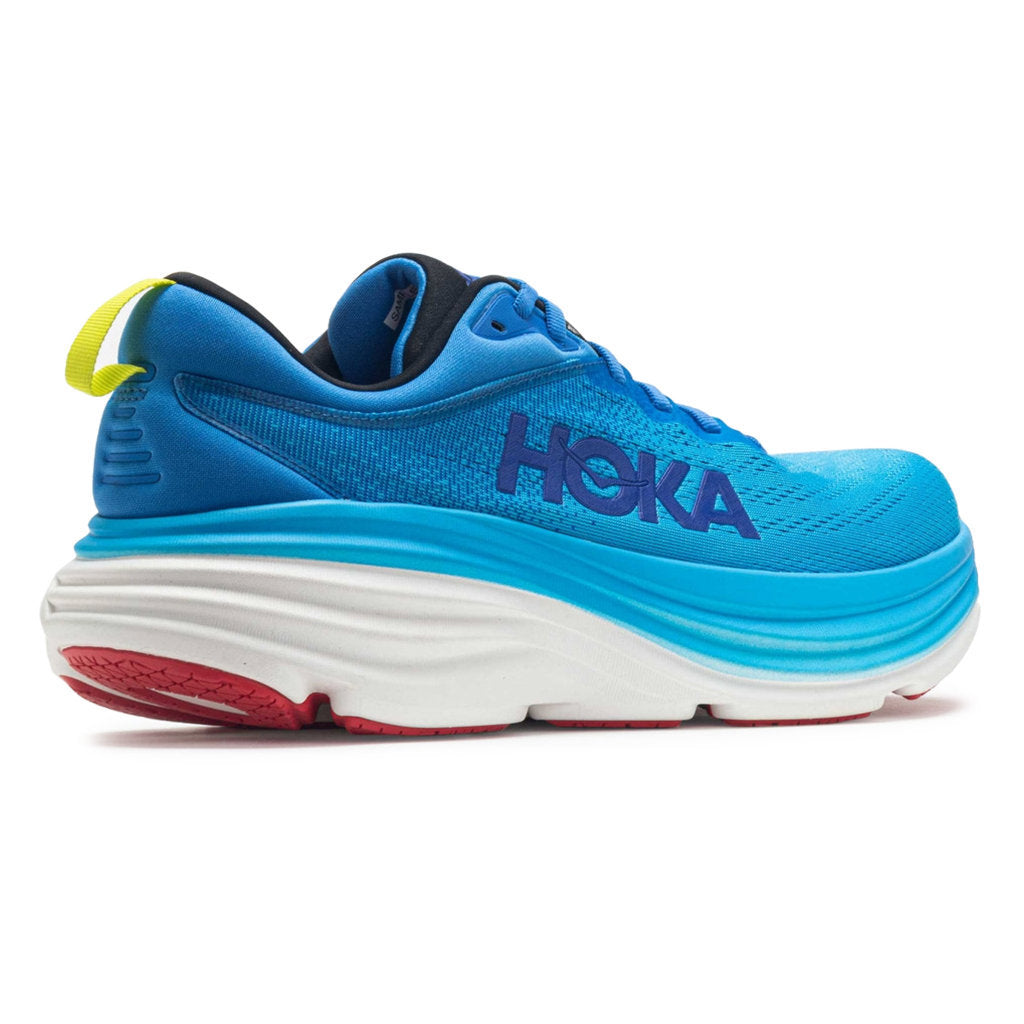 Hoka One One Bondi 8 Textile Mens Trainers#color_virtual blue swim day