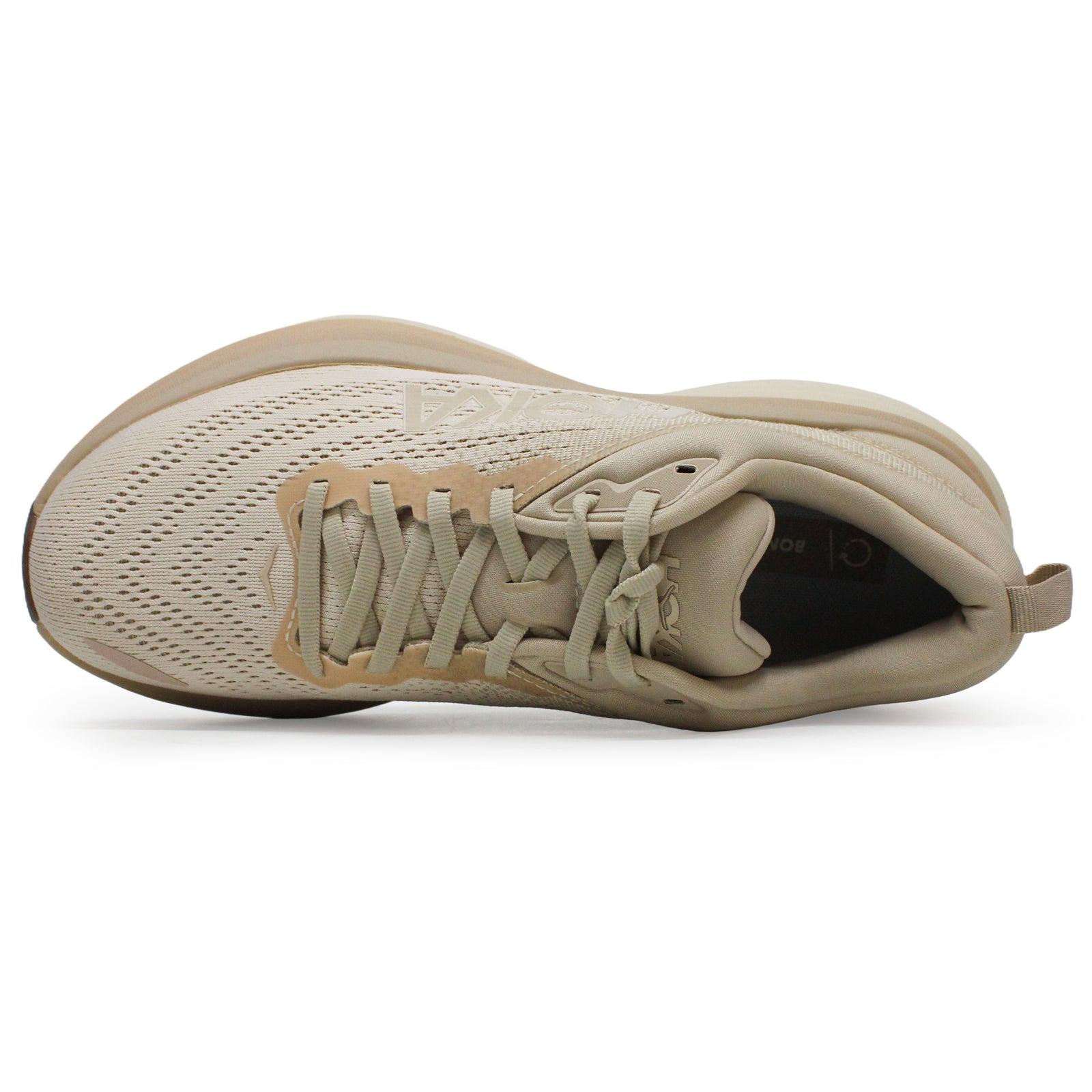 Hoka Bondi 8 Textile Mens Trainers#color_shifting sand vanilla