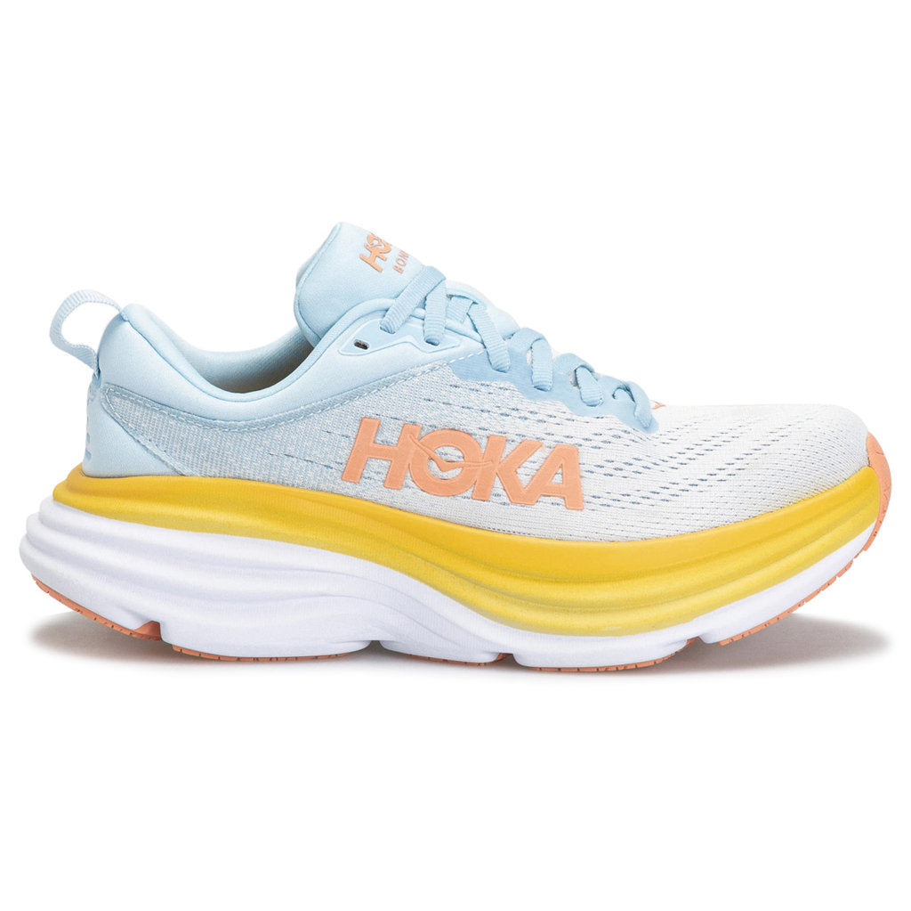 Hoka One One Bondi 8 Textile Womens Trainers#color_summer song country air