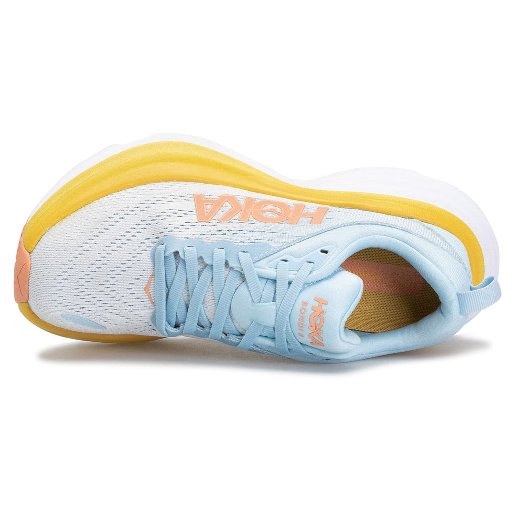 Hoka One One Bondi 8 Textile Womens Trainers#color_summer song country air