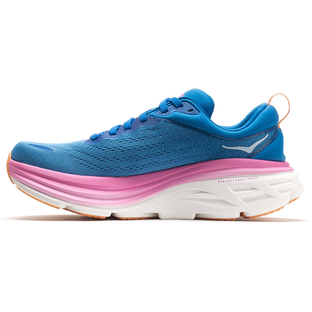 Hoka One One Bondi 8 Textile Womens Trainers#color_coastal sky all aboard