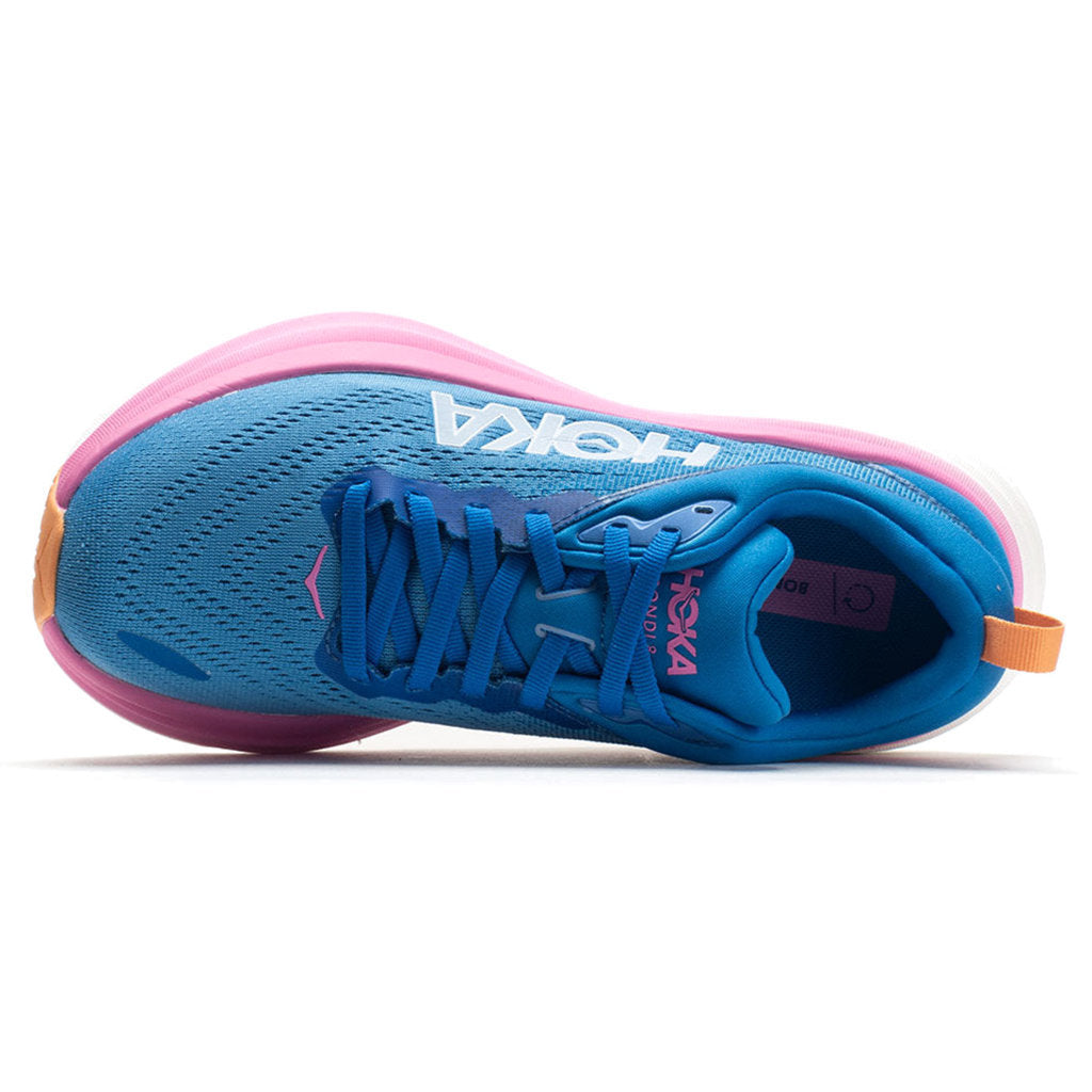 Hoka One One Bondi 8 Textile Womens Trainers#color_coastal sky all aboard