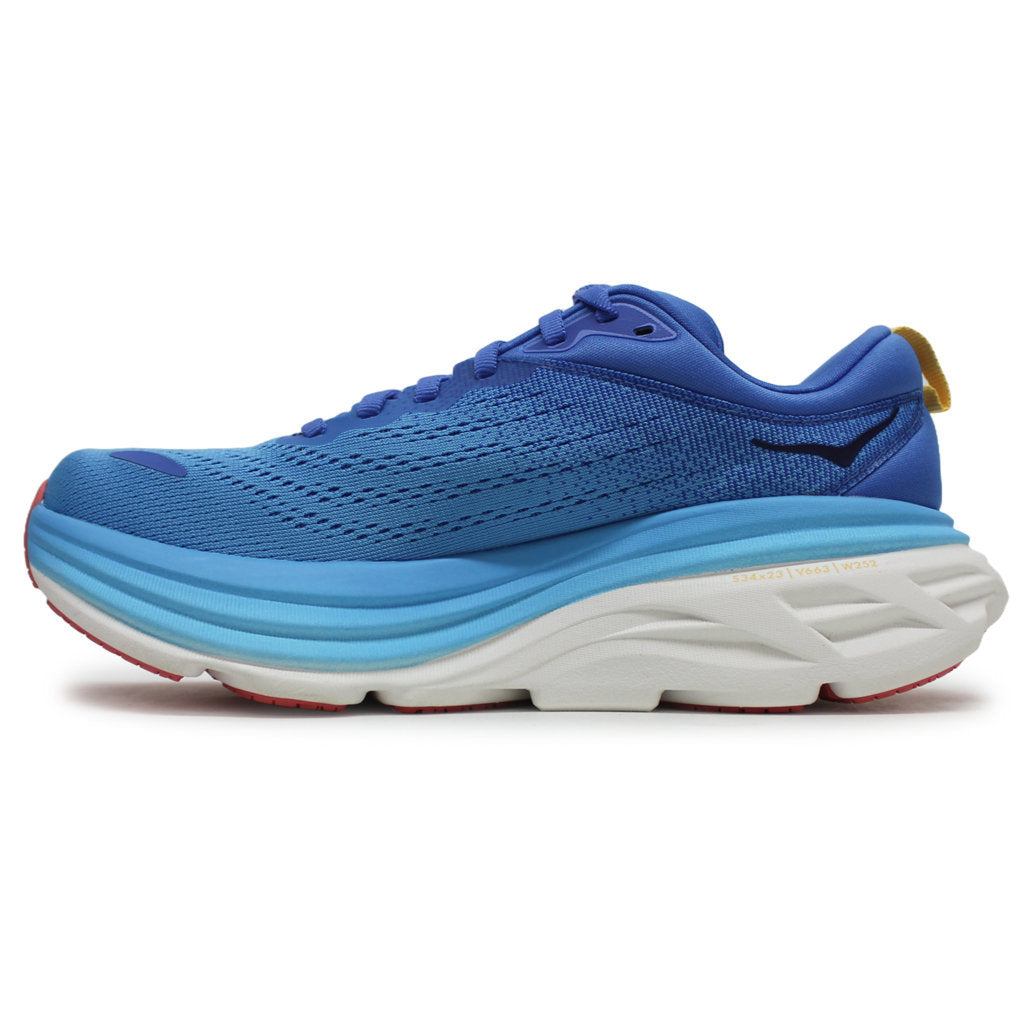 Hoka One One Bondi 8 Textile Womens Trainers#color_virtual blue swim day