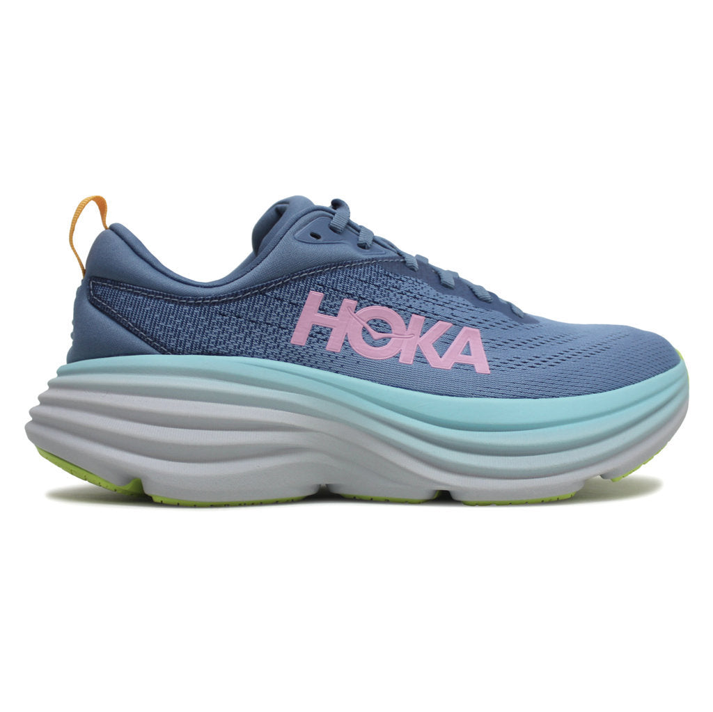 Hoka One One Bondi 8 Textile Womens Trainers#color_shadow dusk