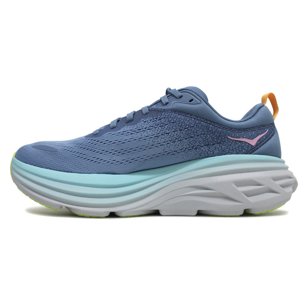 Hoka One One Bondi 8 Textile Womens Trainers#color_shadow dusk