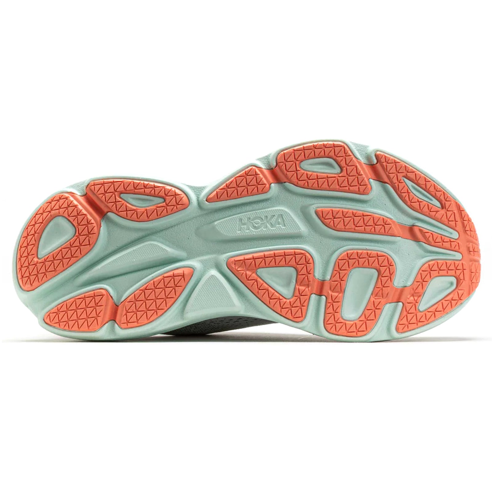 Hoka Bondi 8 Textile Womens Trainers#color_stardust aqua breeze