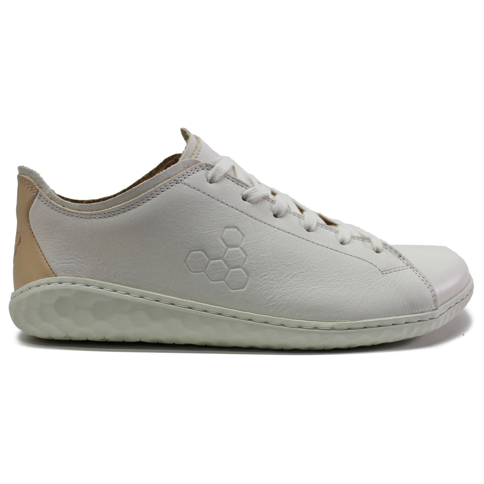 Vivobarefoot Women's Trainers Geo Court III Low-Top Lace-Up Sneakers Leather - UK 5