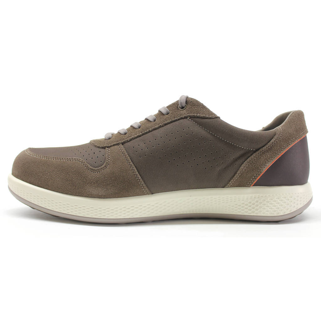 Joya Sven Leather Mens Trainers#color_brown