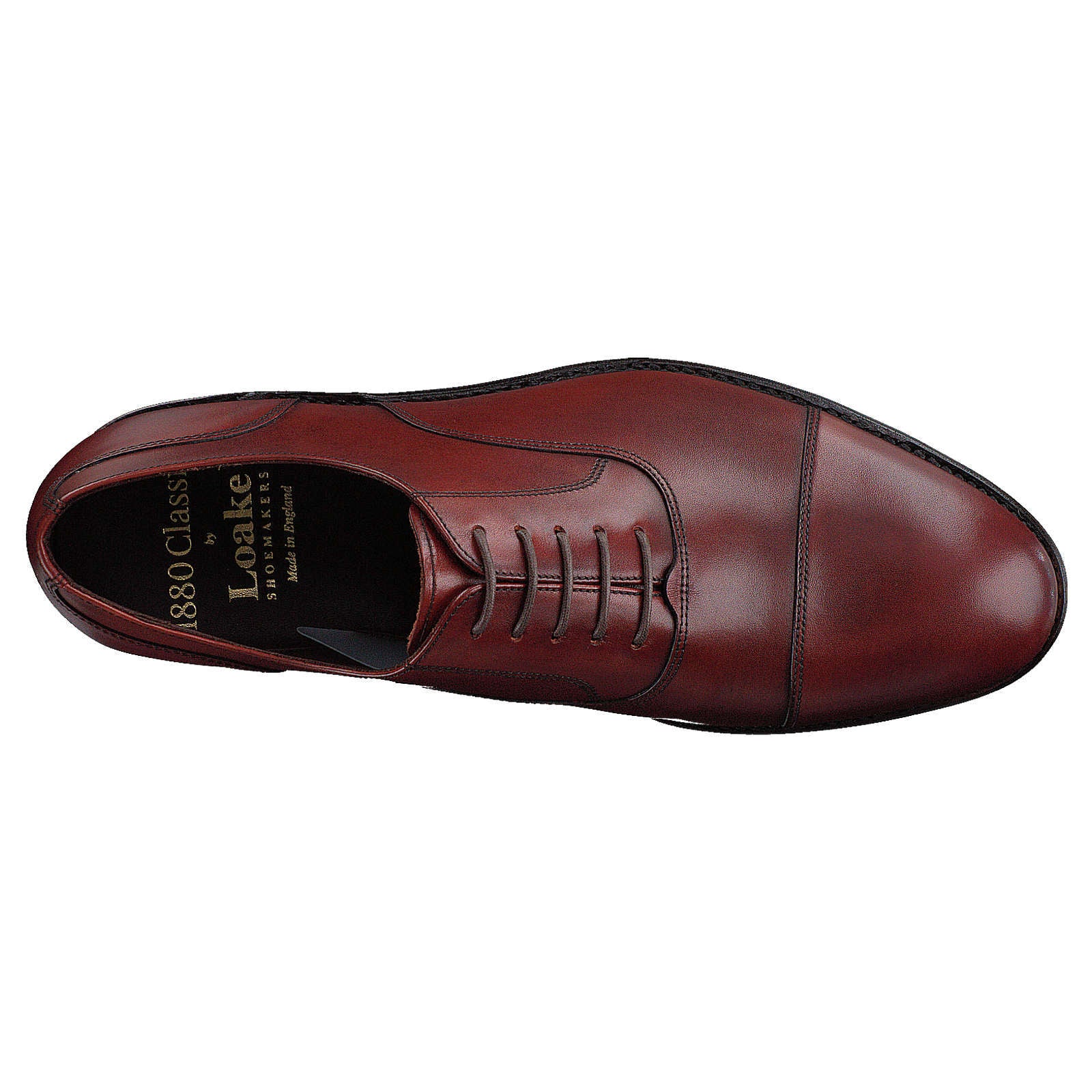 Loake Mens Shoes Stonegate Casual Formal Low-Profile Lace-Up Oxford Leather - UK 9