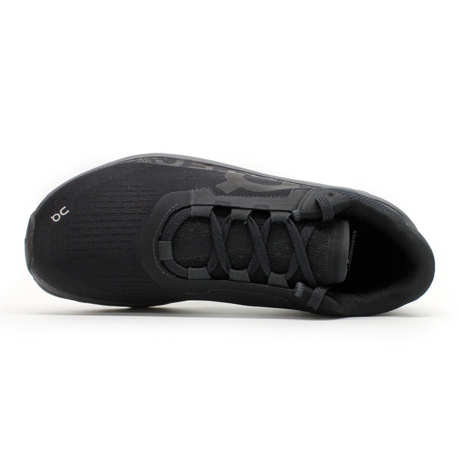 On Cloudmonster Textile Synthetic Womens Trainers#color_black magnet