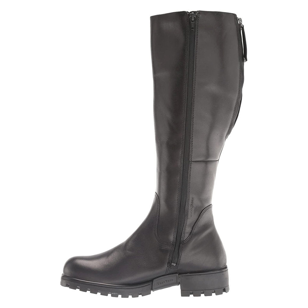 Ecco Womens Boots Modtray 490073 Casual Zip-Up Knee-High Leather - UK 6