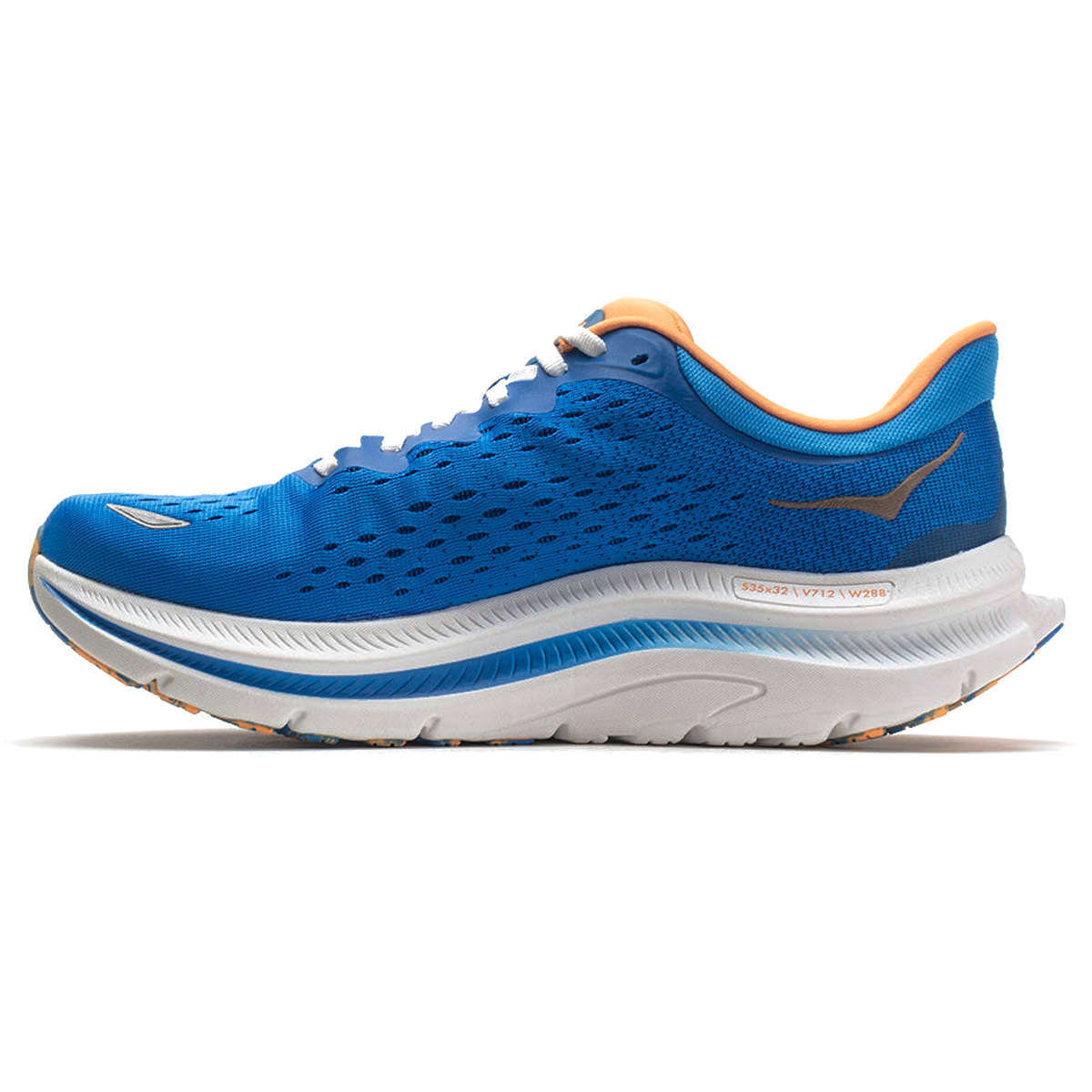 Hoka Mens Trainers Kawana Lace Up Low Top Running Sneakers Textile - UK 10