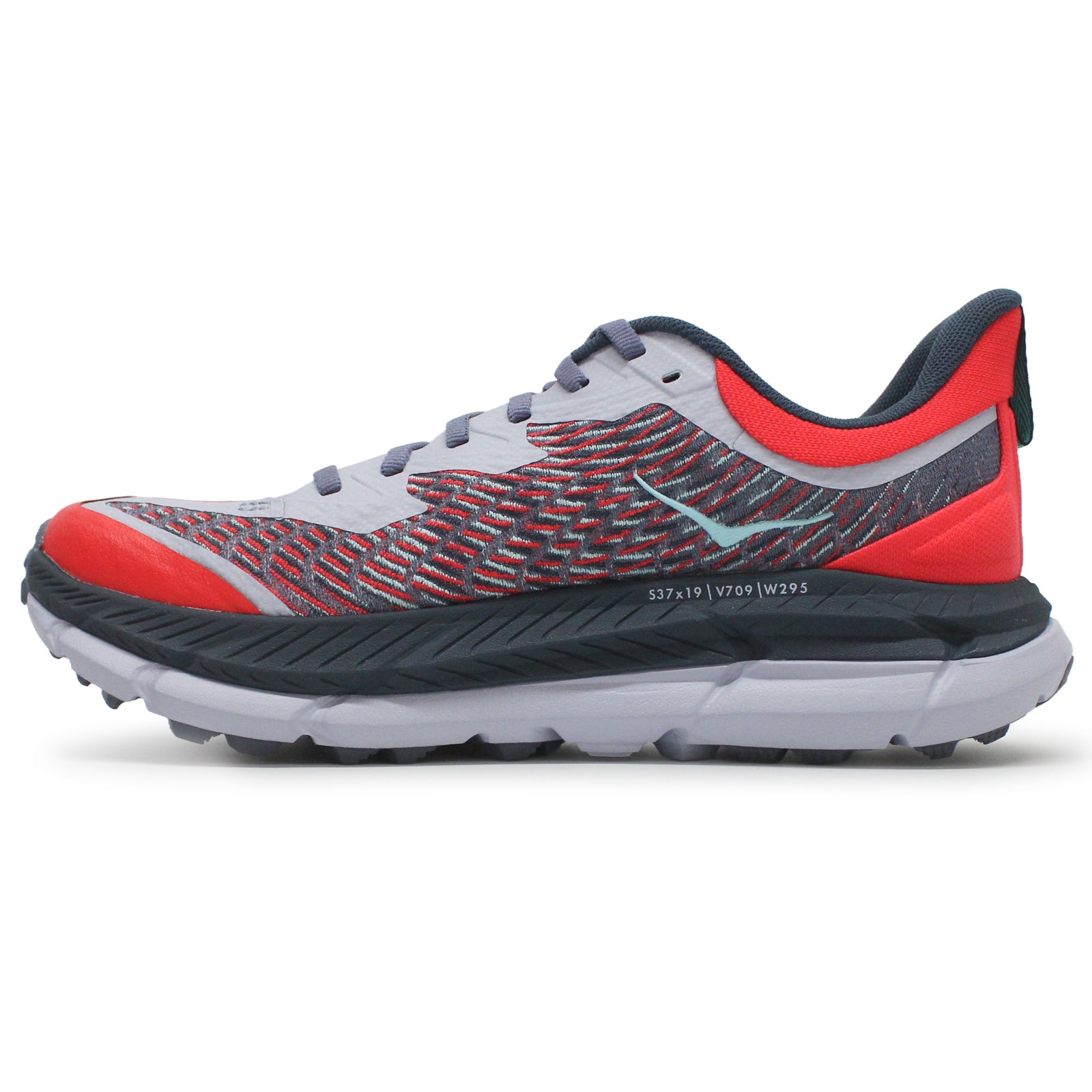 Hoka Mafate Speed 4 Textile Synthetic Mens Trainers#color_cerise stormy skies