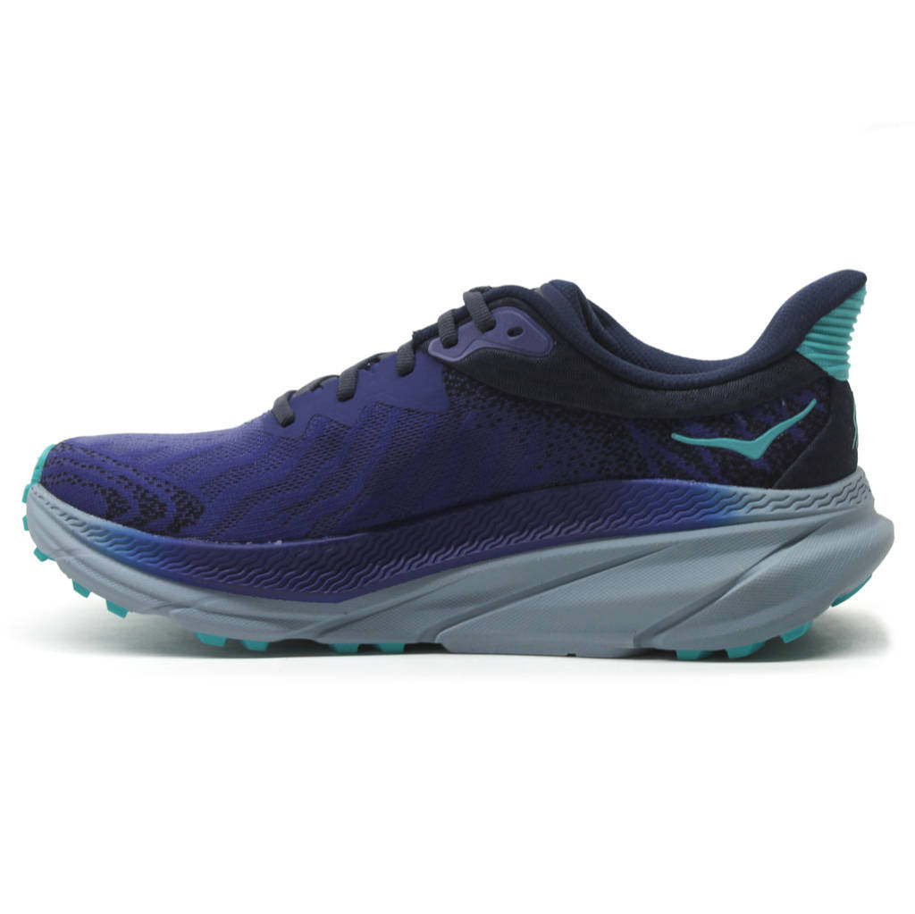 Hoka One One Challenger ATR 7 Textile Womens Trainers#color_bellwether blue stone blue