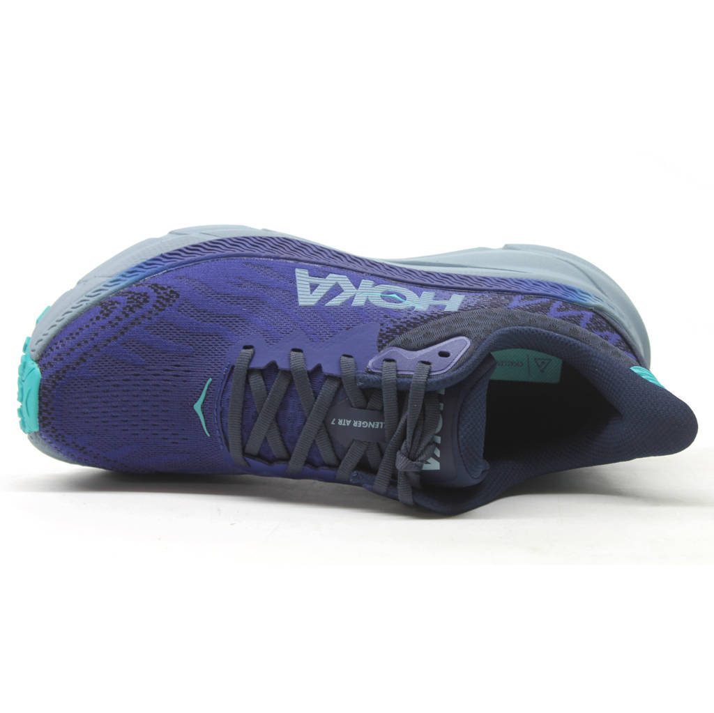 Hoka One One Challenger ATR 7 Textile Womens Trainers#color_bellwether blue stone blue