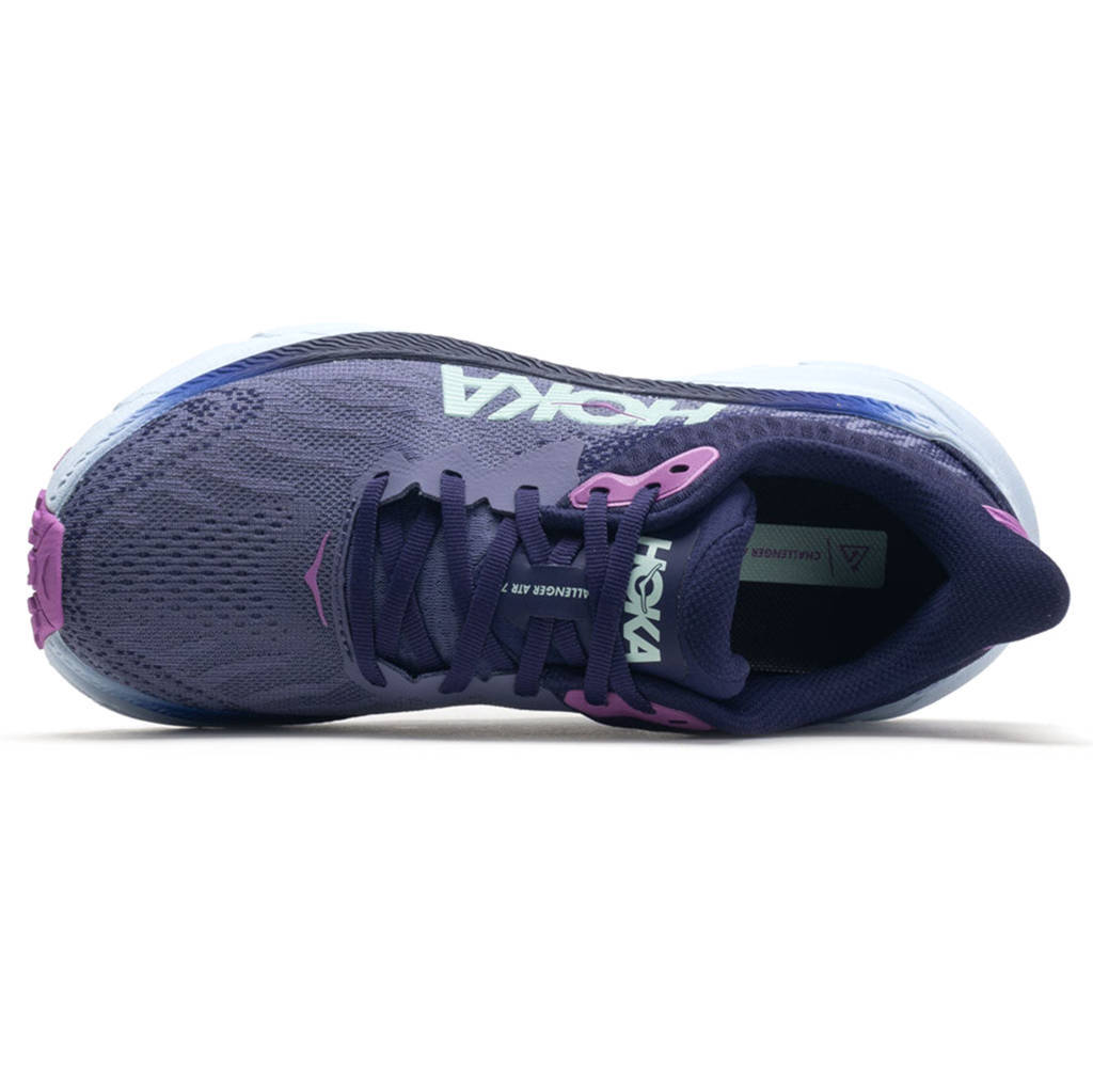 Hoka One One Challenger ATR 7 Textile Womens Trainers#color_meteor night sky