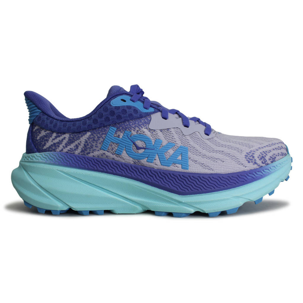 Hoka One One Challenger ATR 7 Textile Womens Trainers#color_ether cosmos