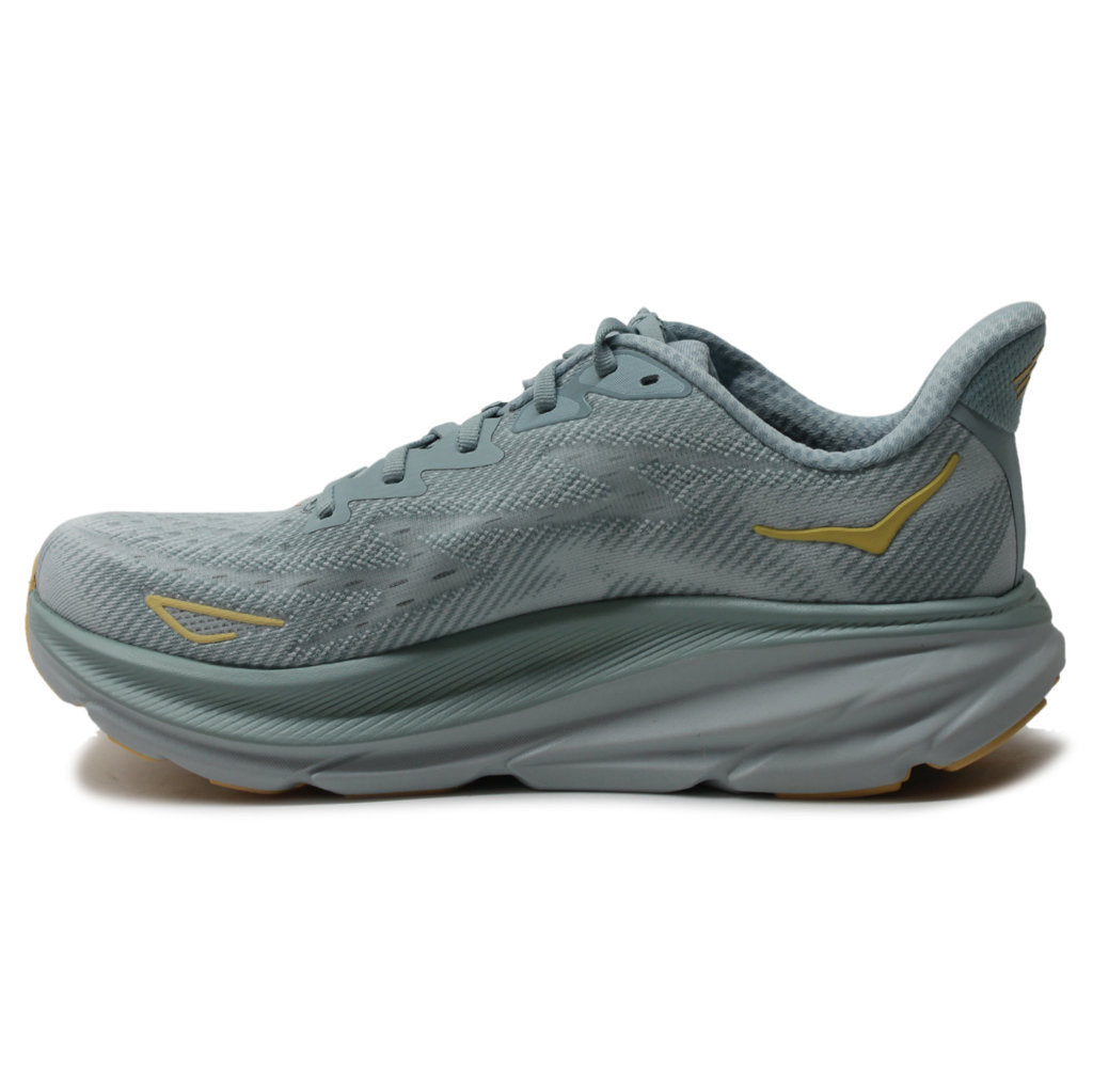 Hoka One One Clifton 9 Textile Mens Trainers#color_cloud blue ice flow